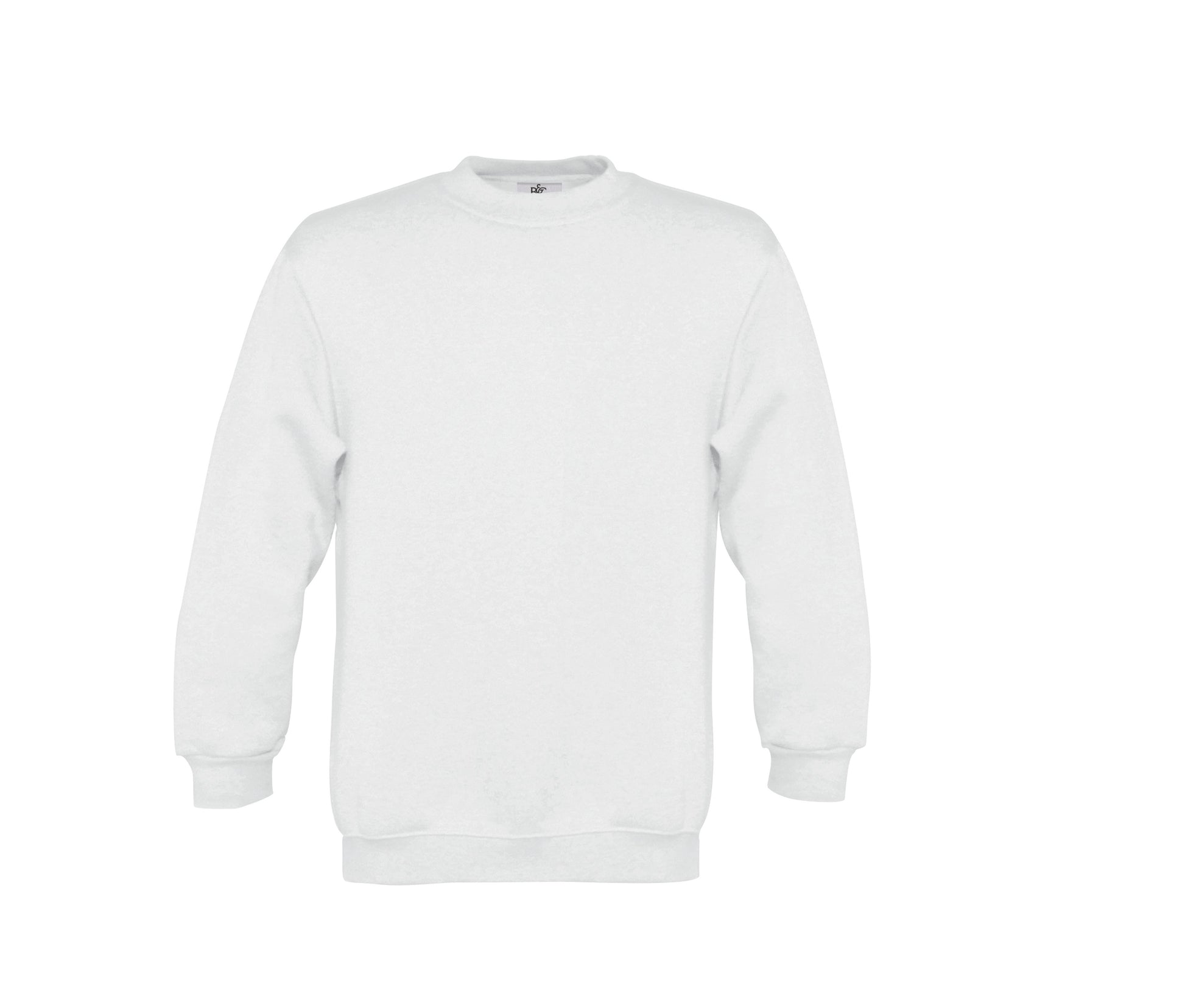 Sweat Enfant 80/20 Manches Droites 280 Pst - White