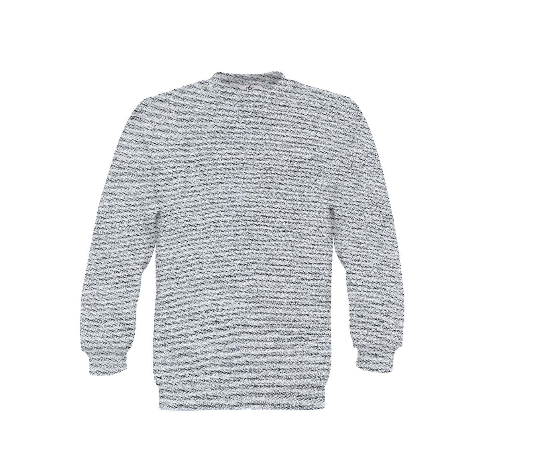 Sweat Enfant 80/20 Manches Droites 280 Pst - Heather Grey
