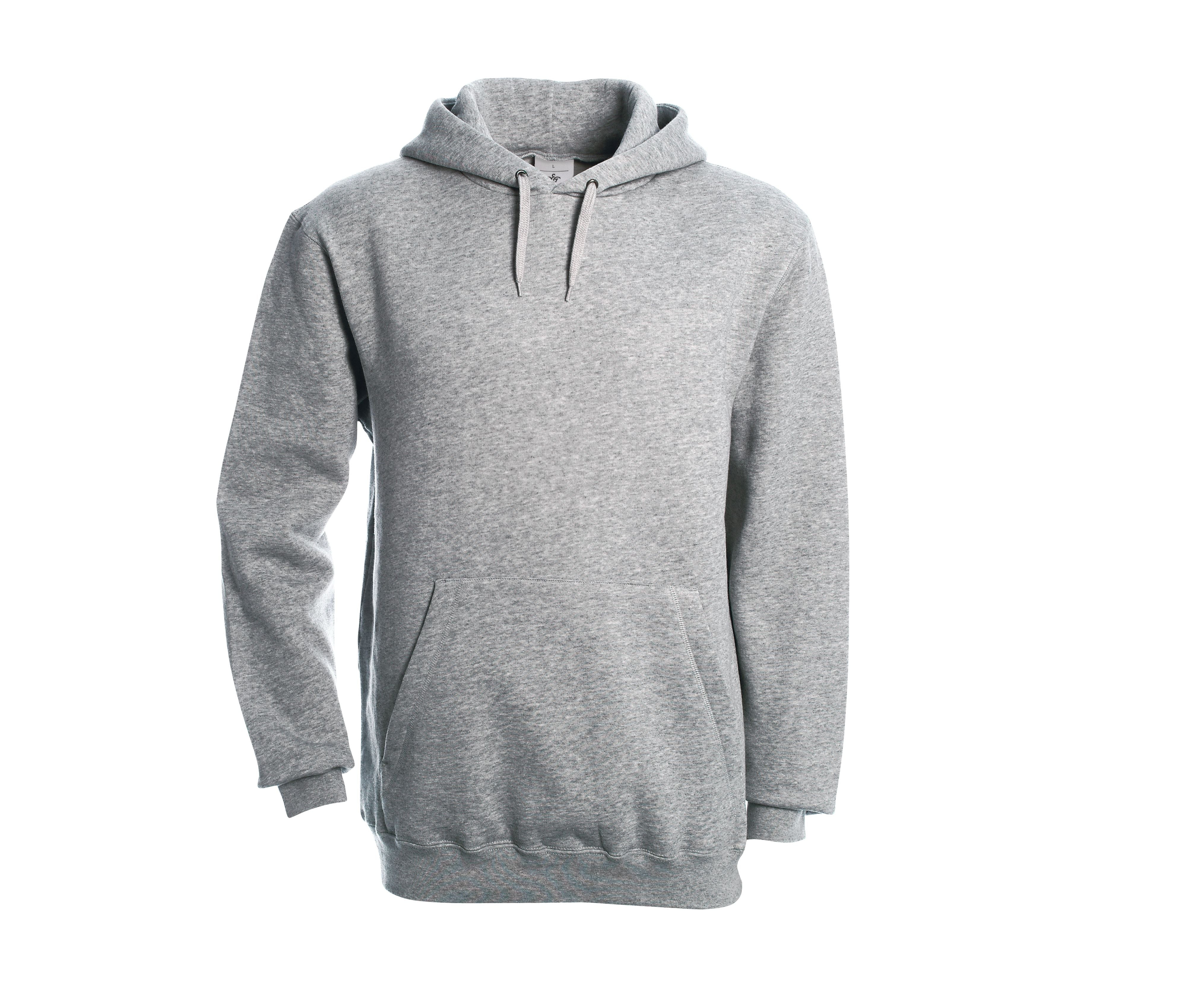 Sweat Capuche 280 Pst - Heather Grey