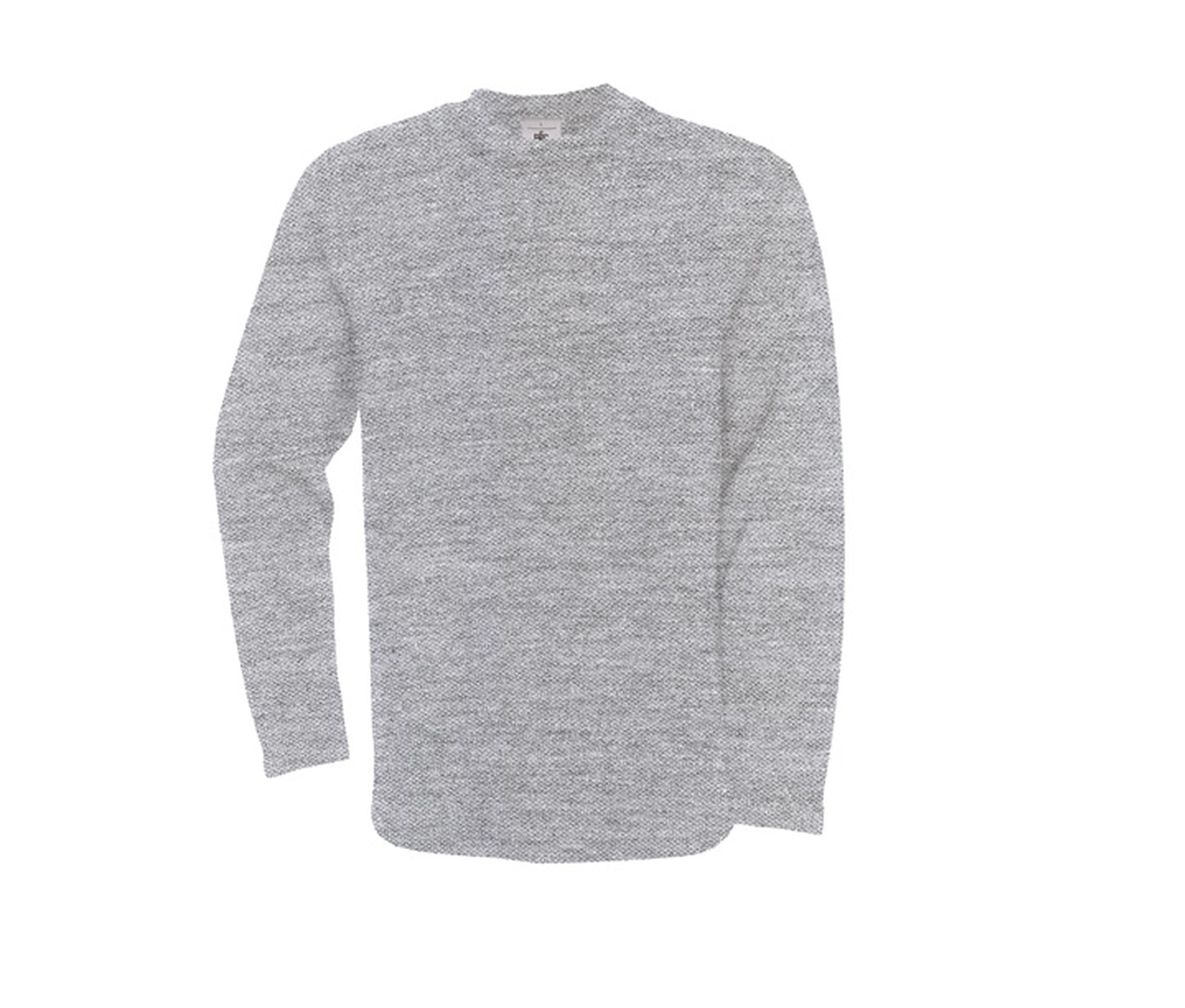 Sweat Coupe Droite - Heather Grey