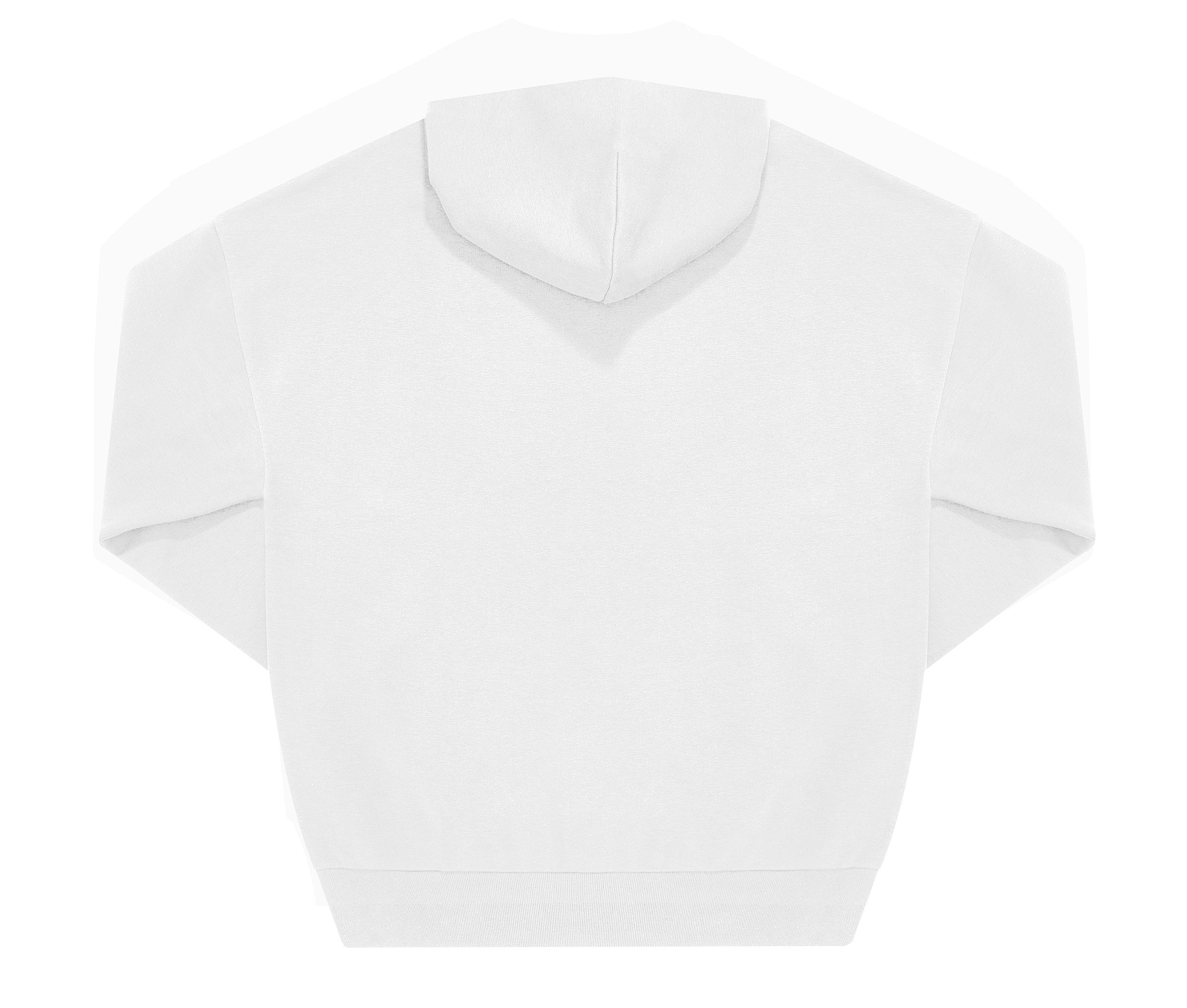Sweat à Capuche Oversize - White