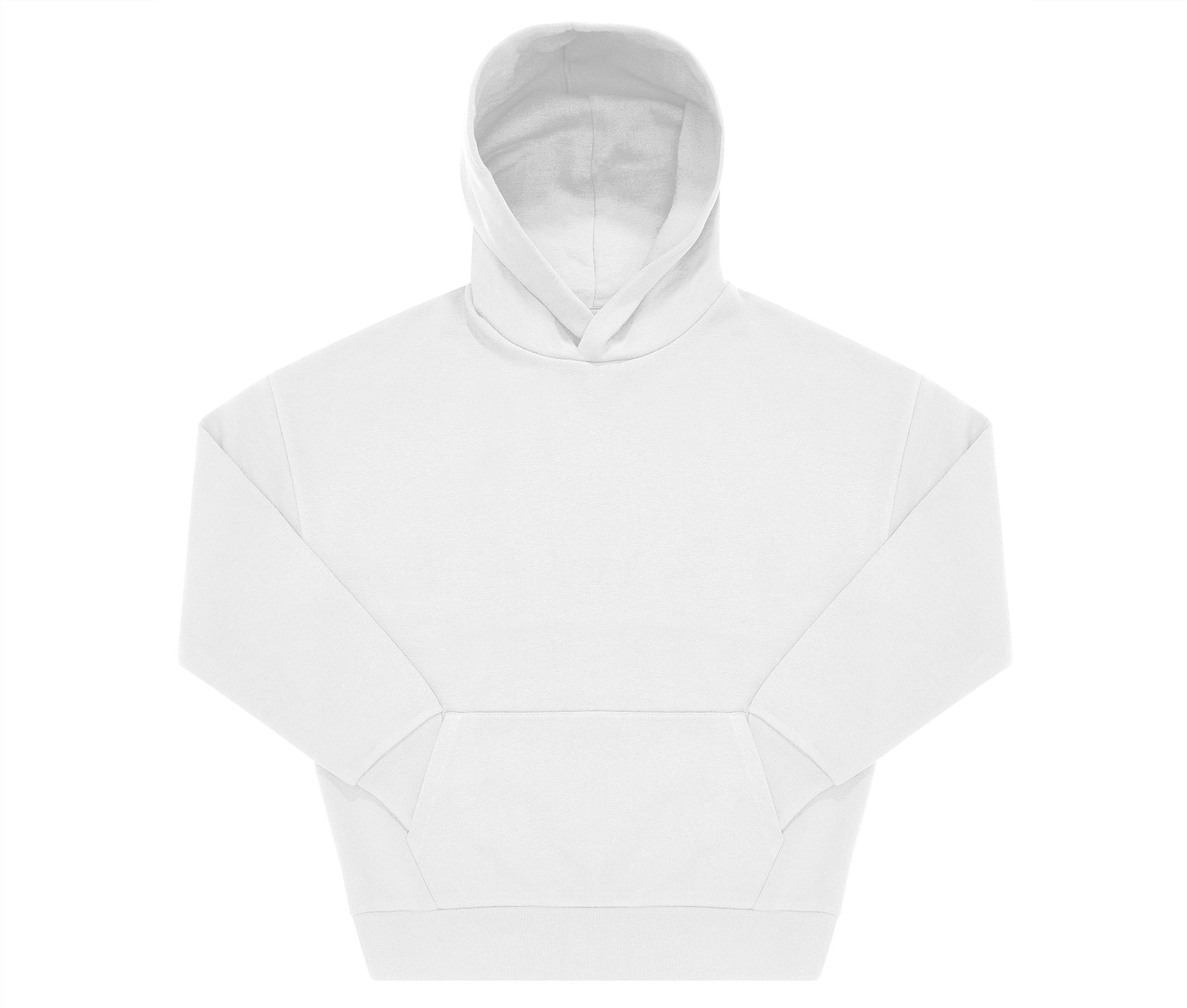 Sweat à Capuche Oversize - White