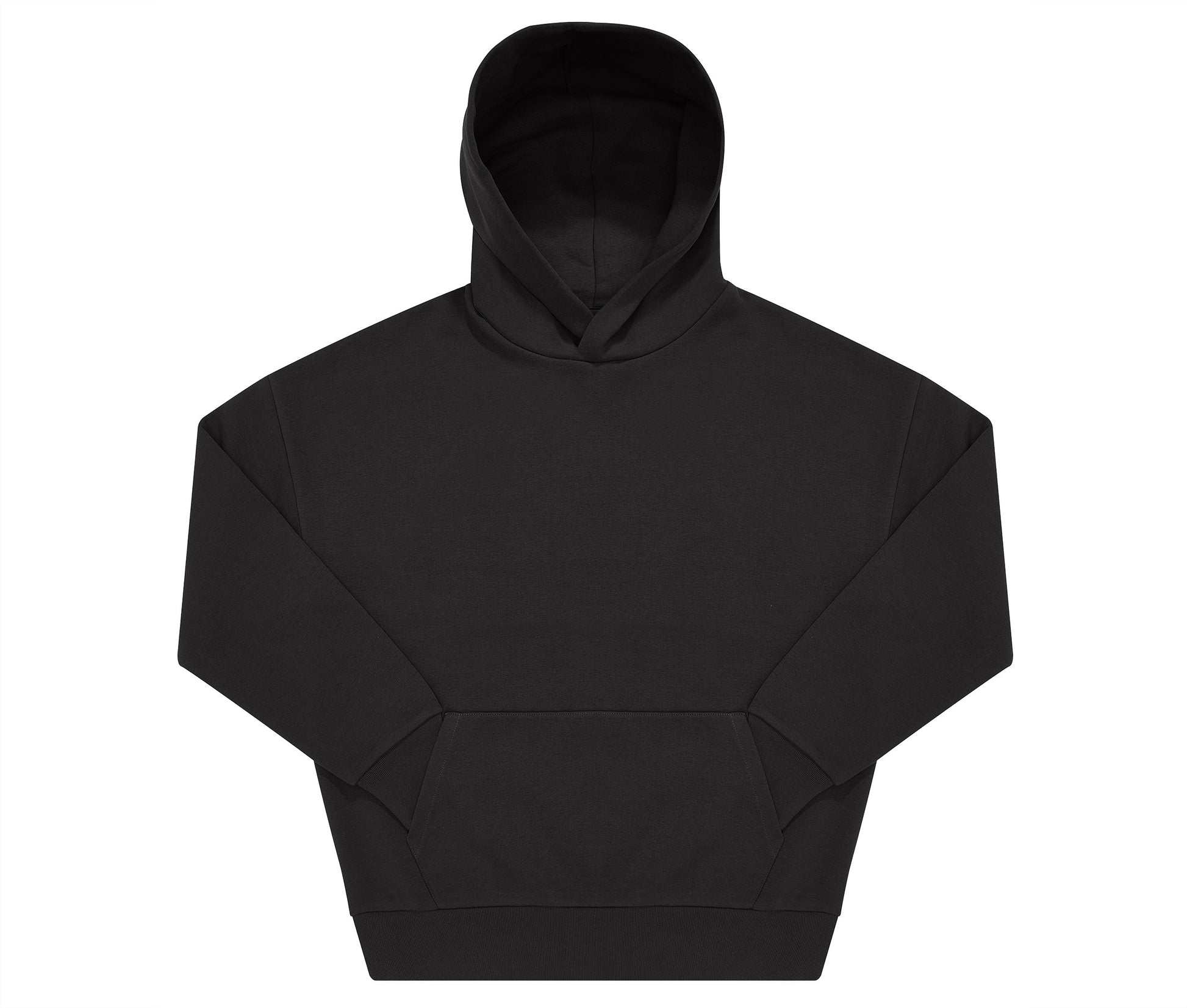 Sweat à Capuche Oversize - Black