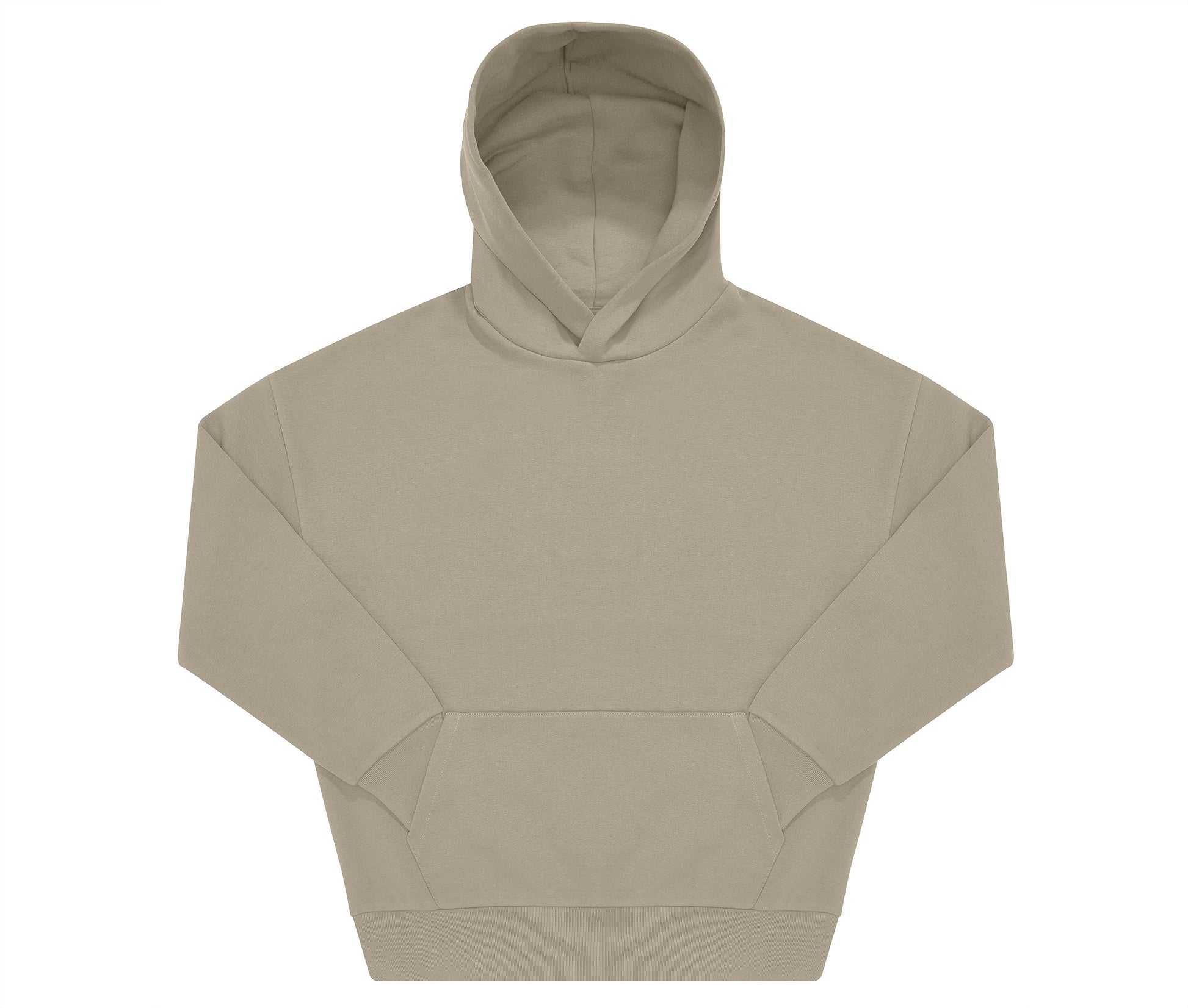Sweat à Capuche Oversize - Mastic