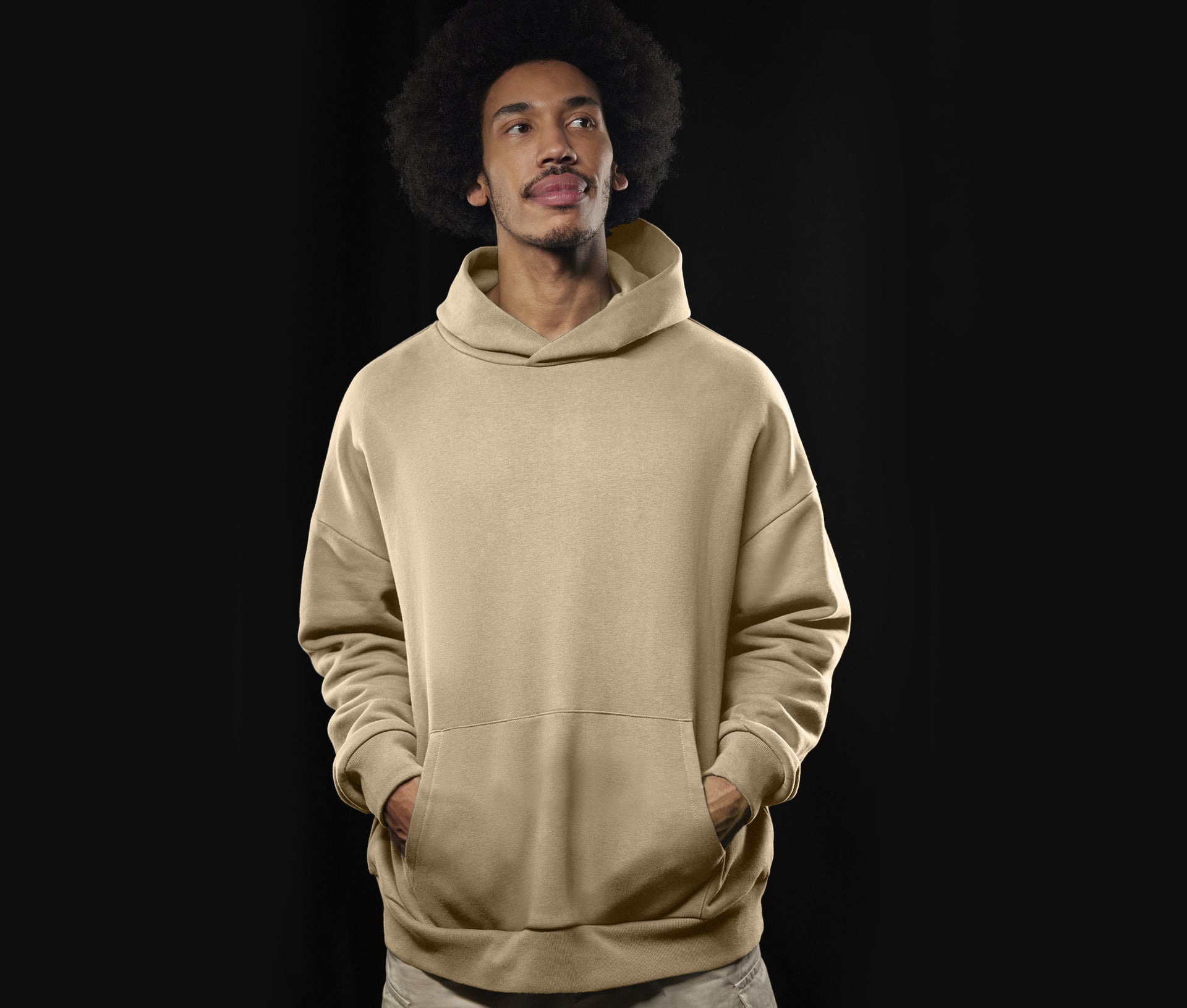 Sweat à capuche oversize