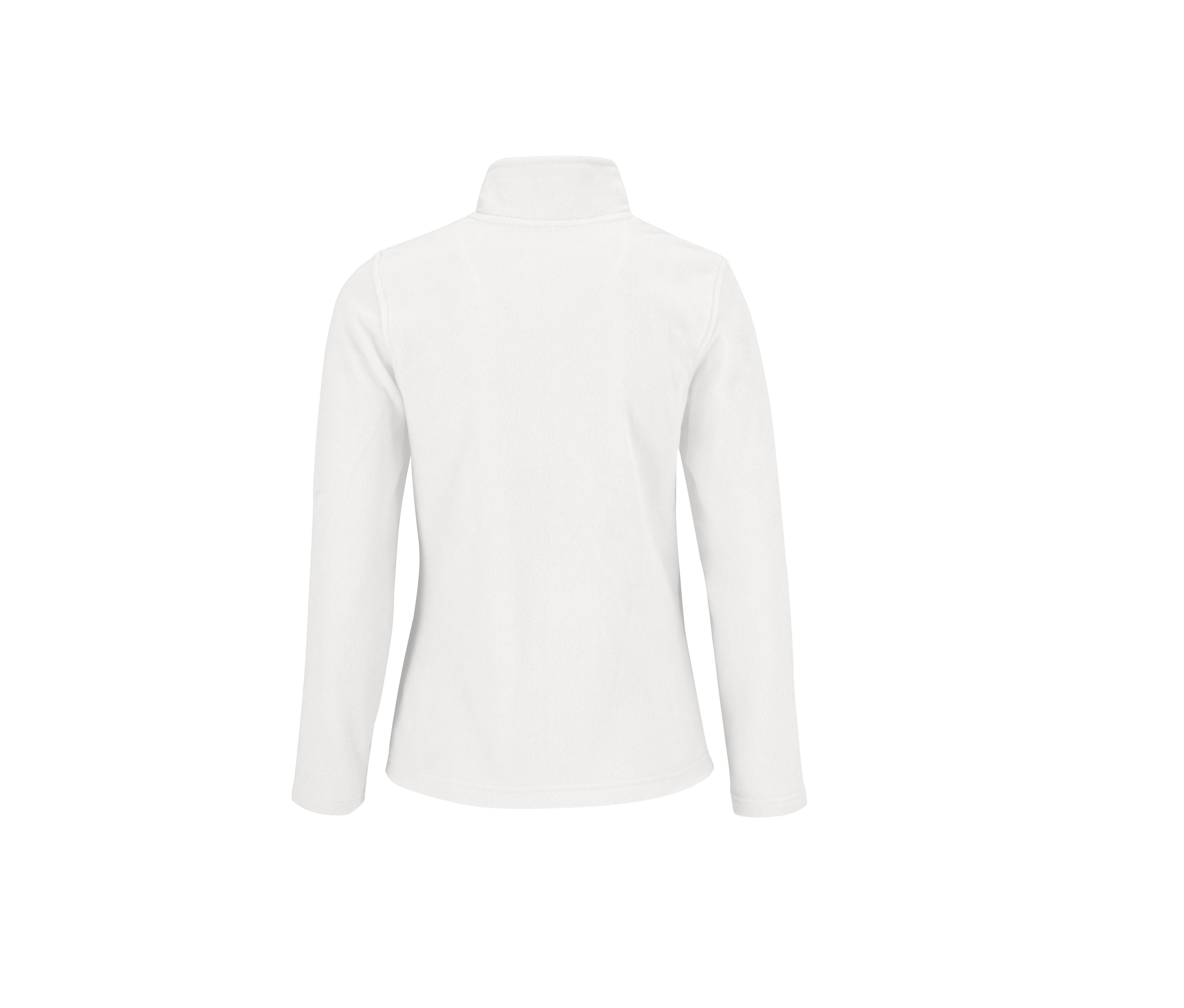 Veste Polaire Zippée Femme - White