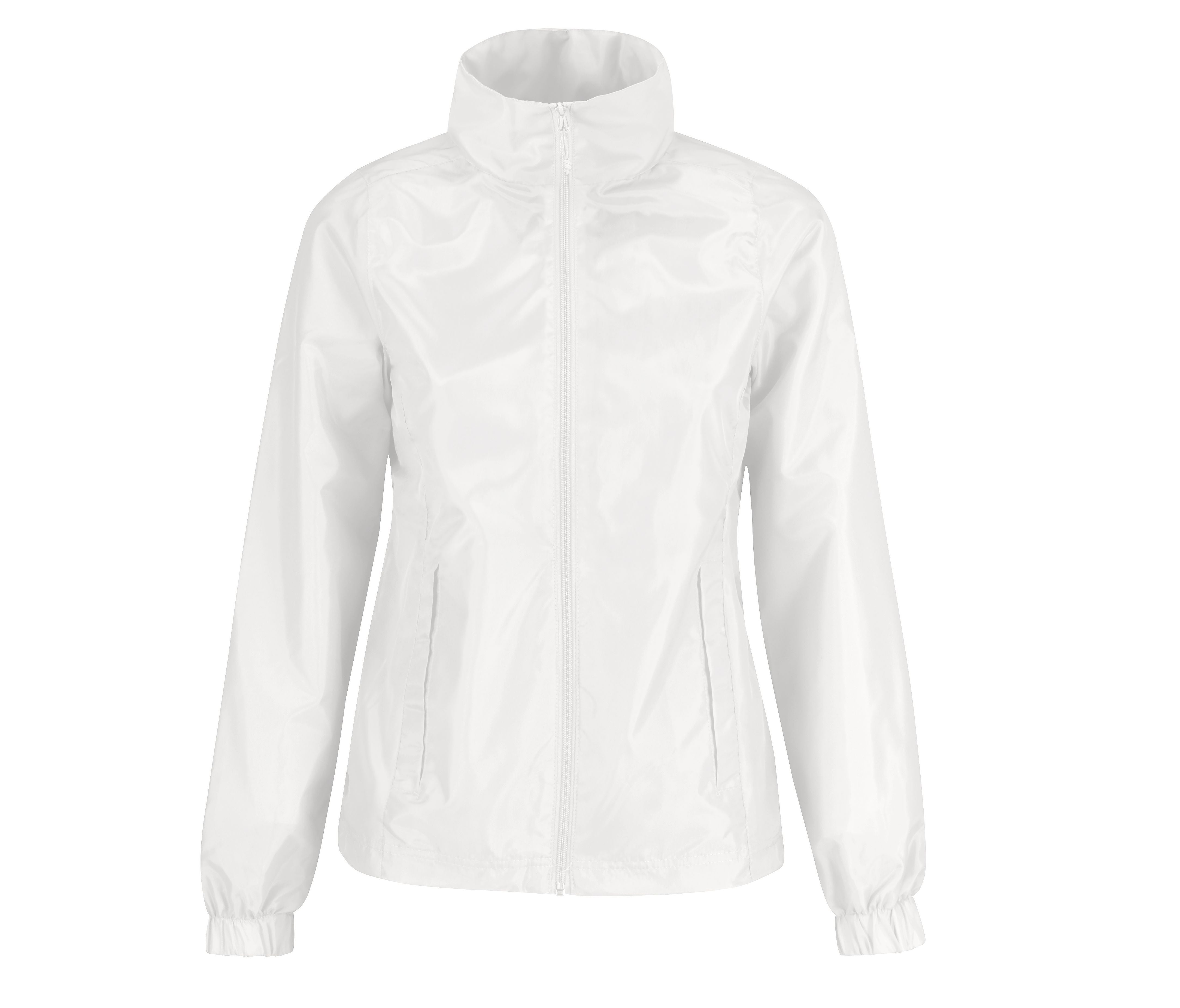 Coupe-Vent Femme Doublé Tricot - White