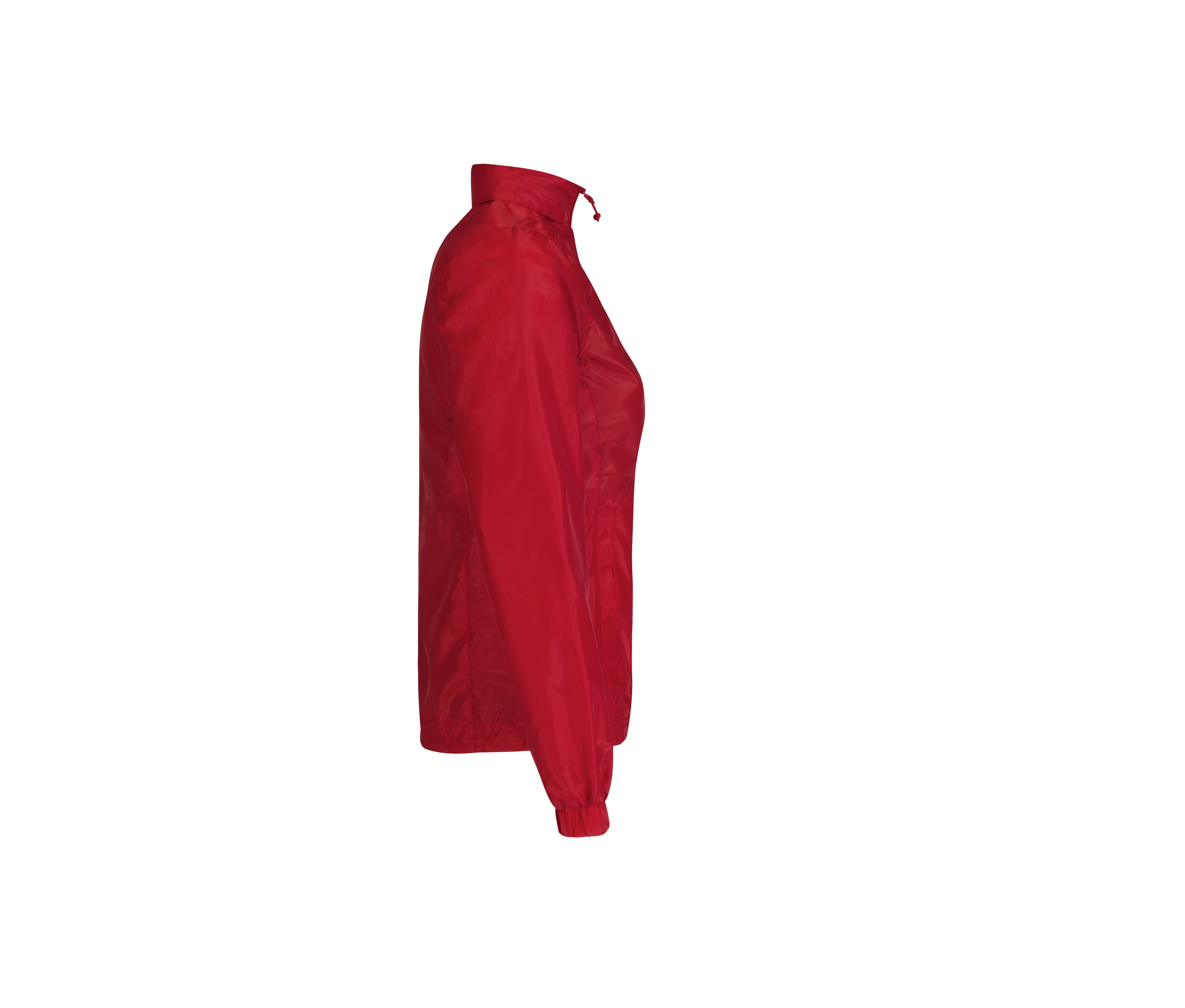 Coupe-Vent Femme Doublé Tricot - Red