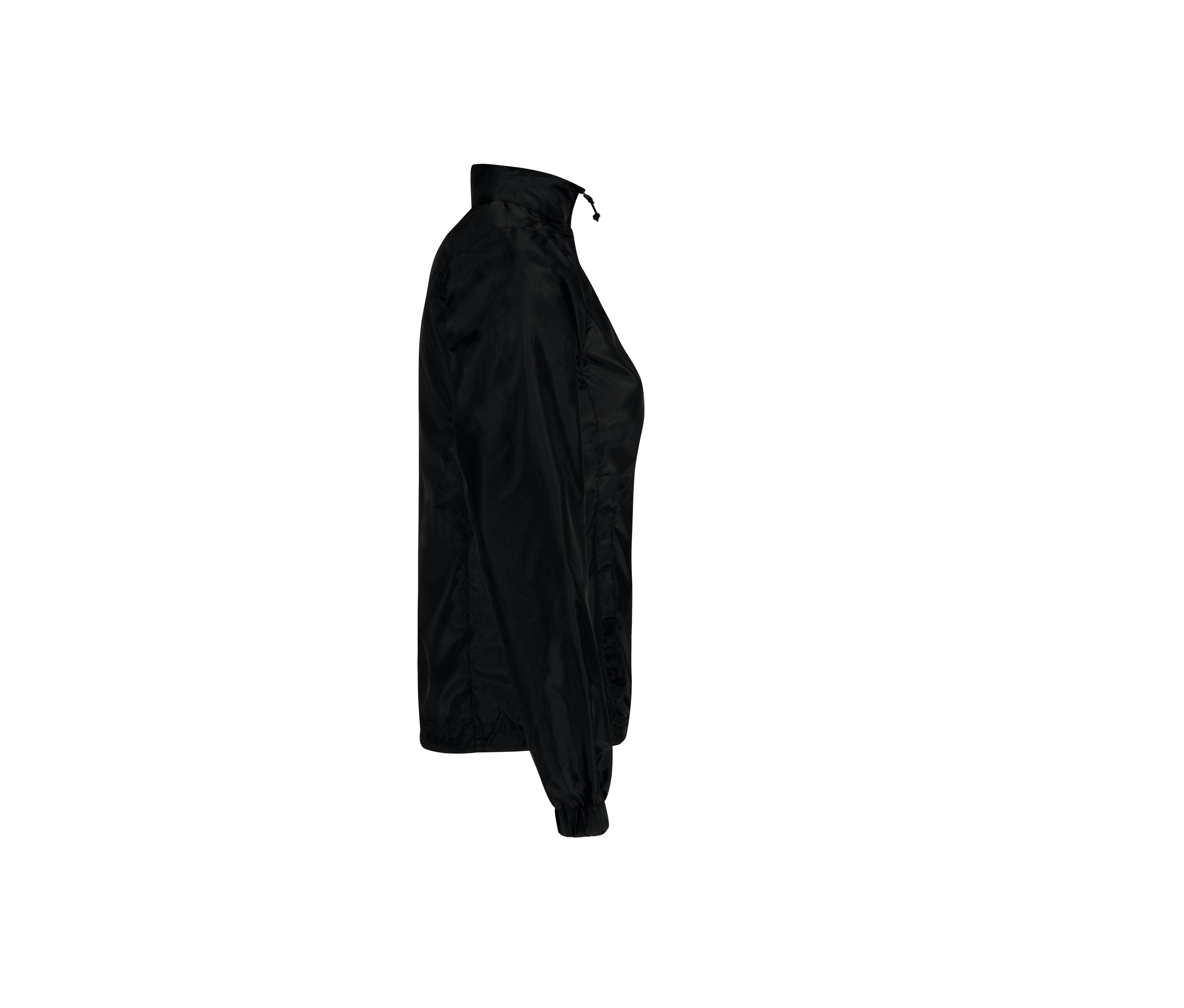 Coupe-Vent Femme Doublé Tricot - Black
