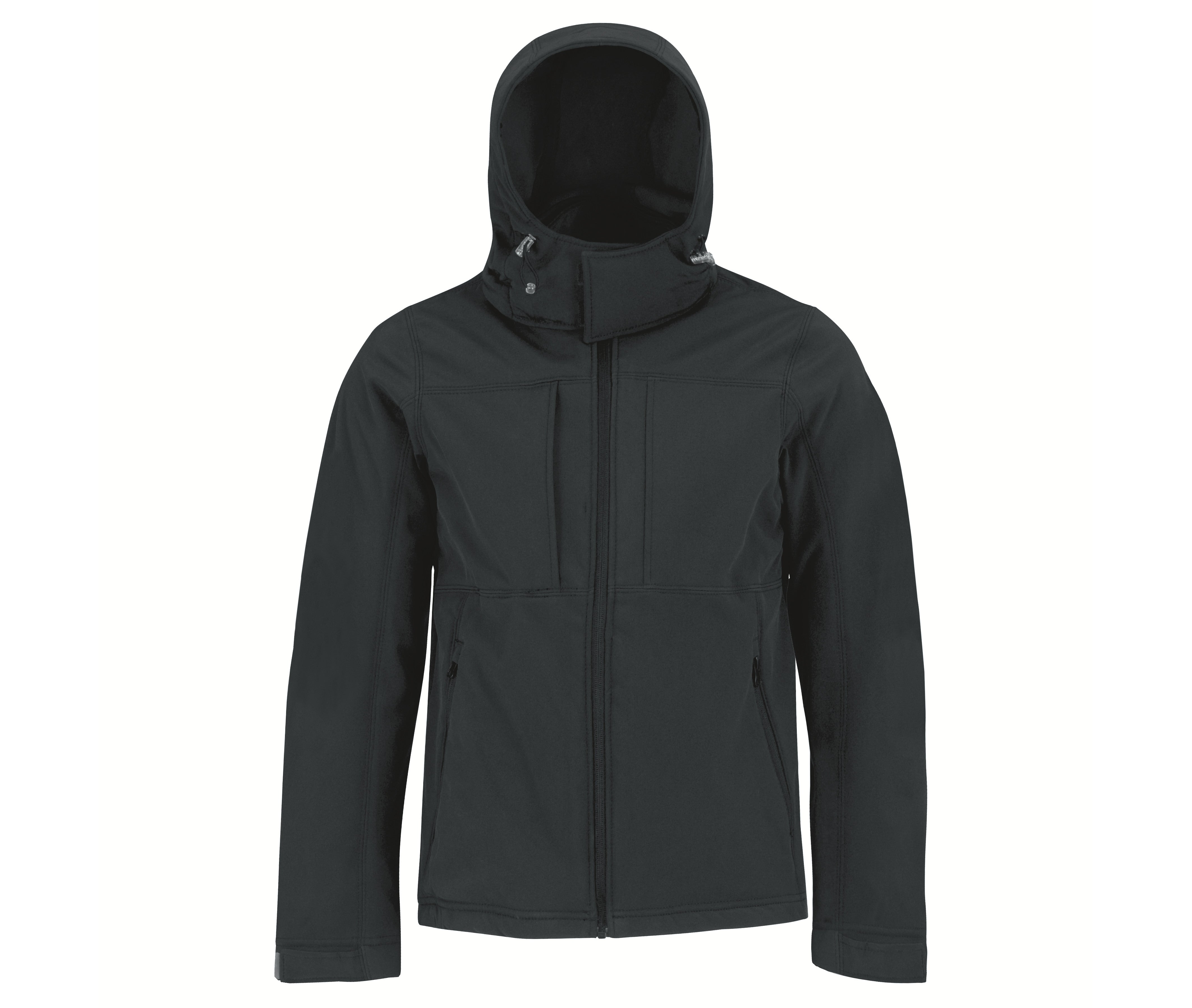 Veste Softshell Homme à Capuche - Navy