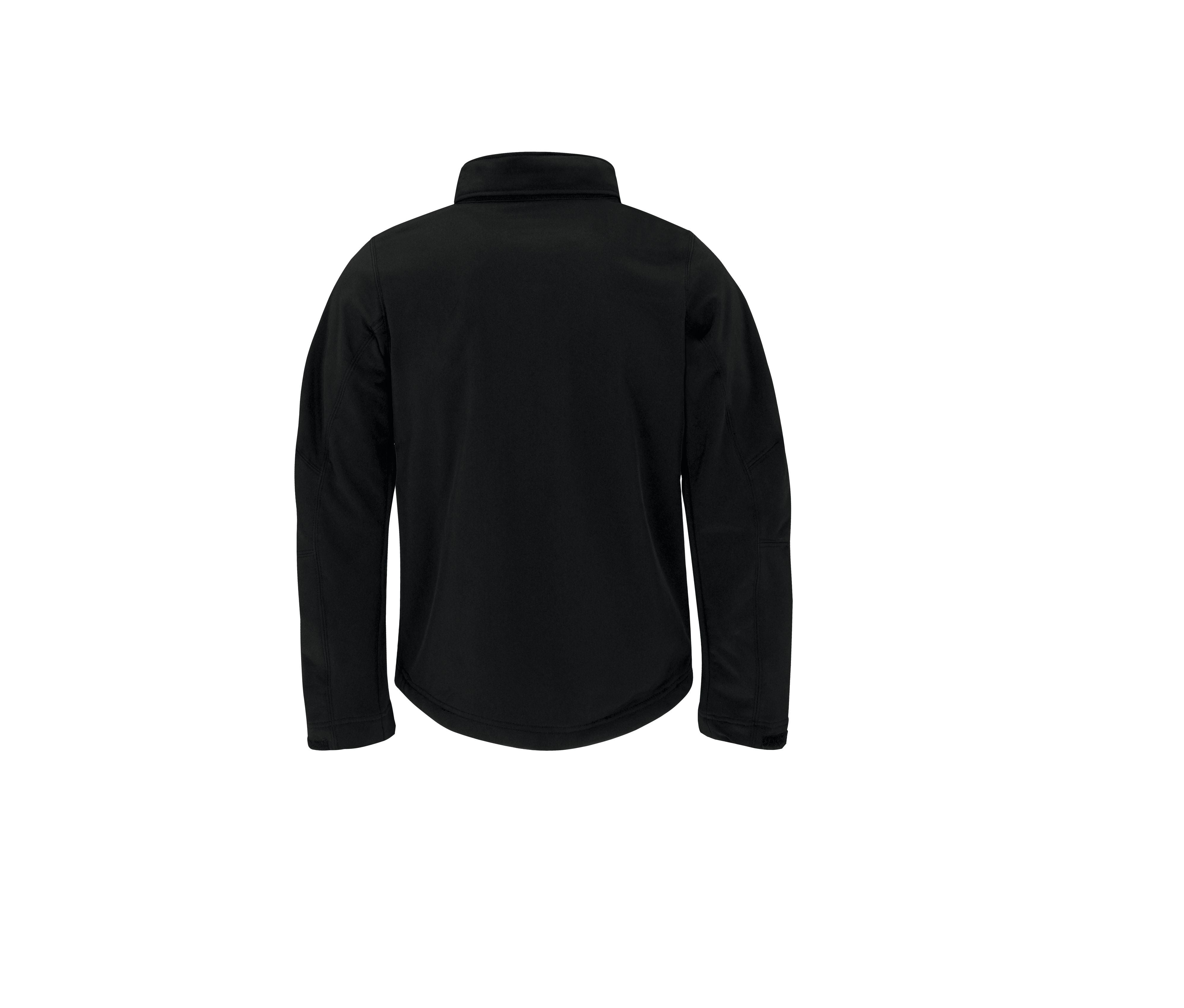 Veste Softshell Homme à Capuche - Black
