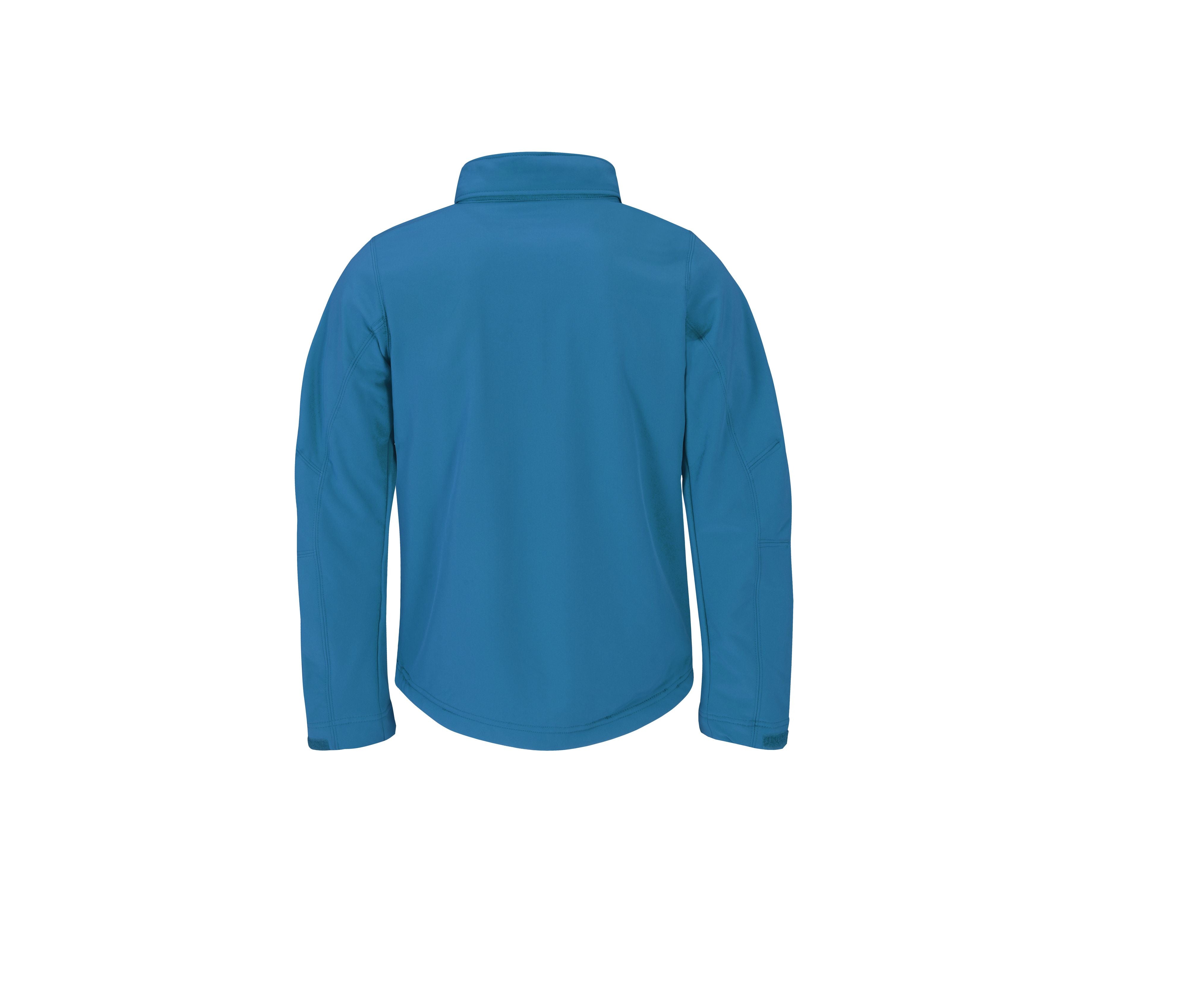 Veste Softshell Homme à Capuche - Azure