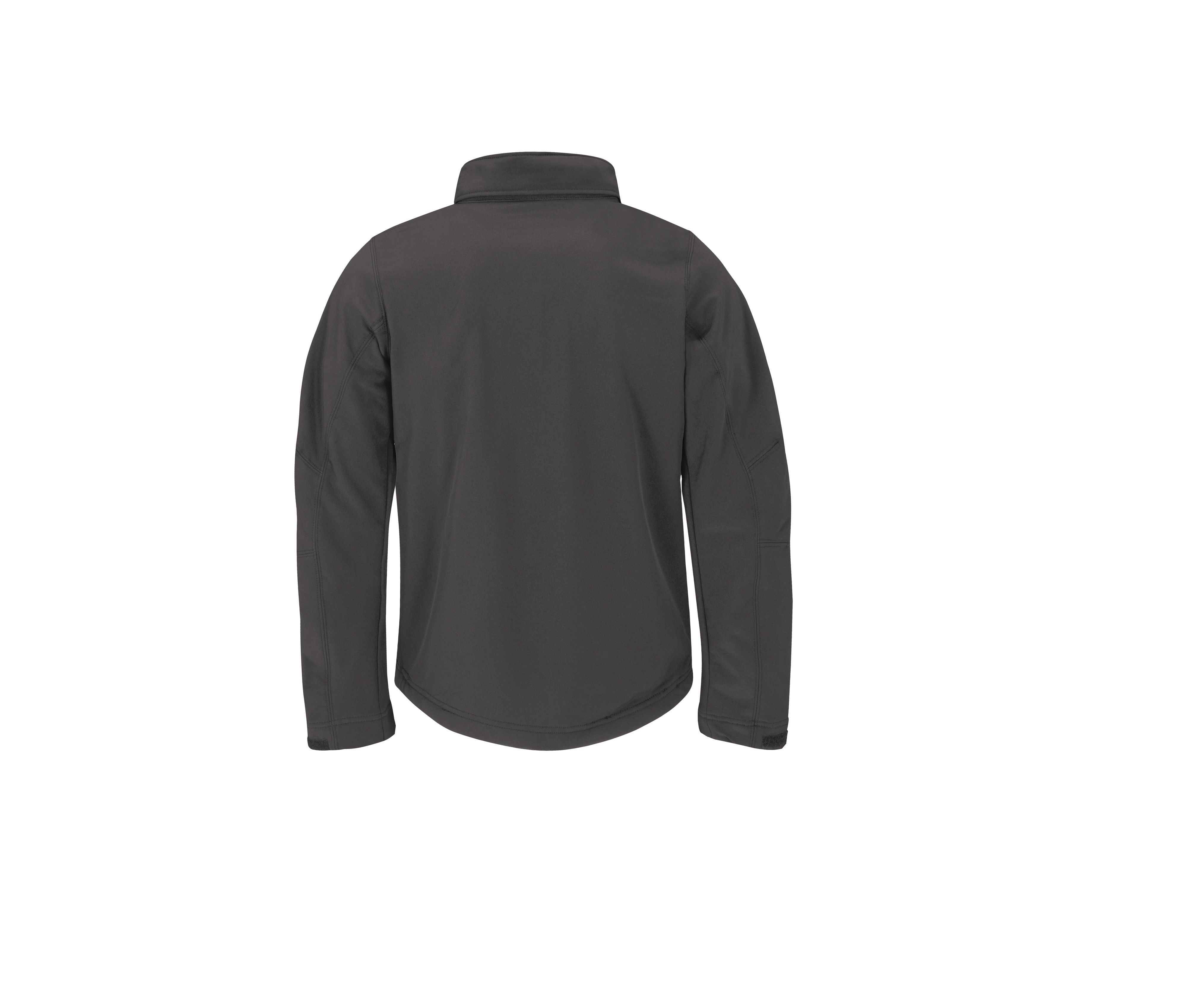 Veste Softshell Homme à Capuche - Dark Grey