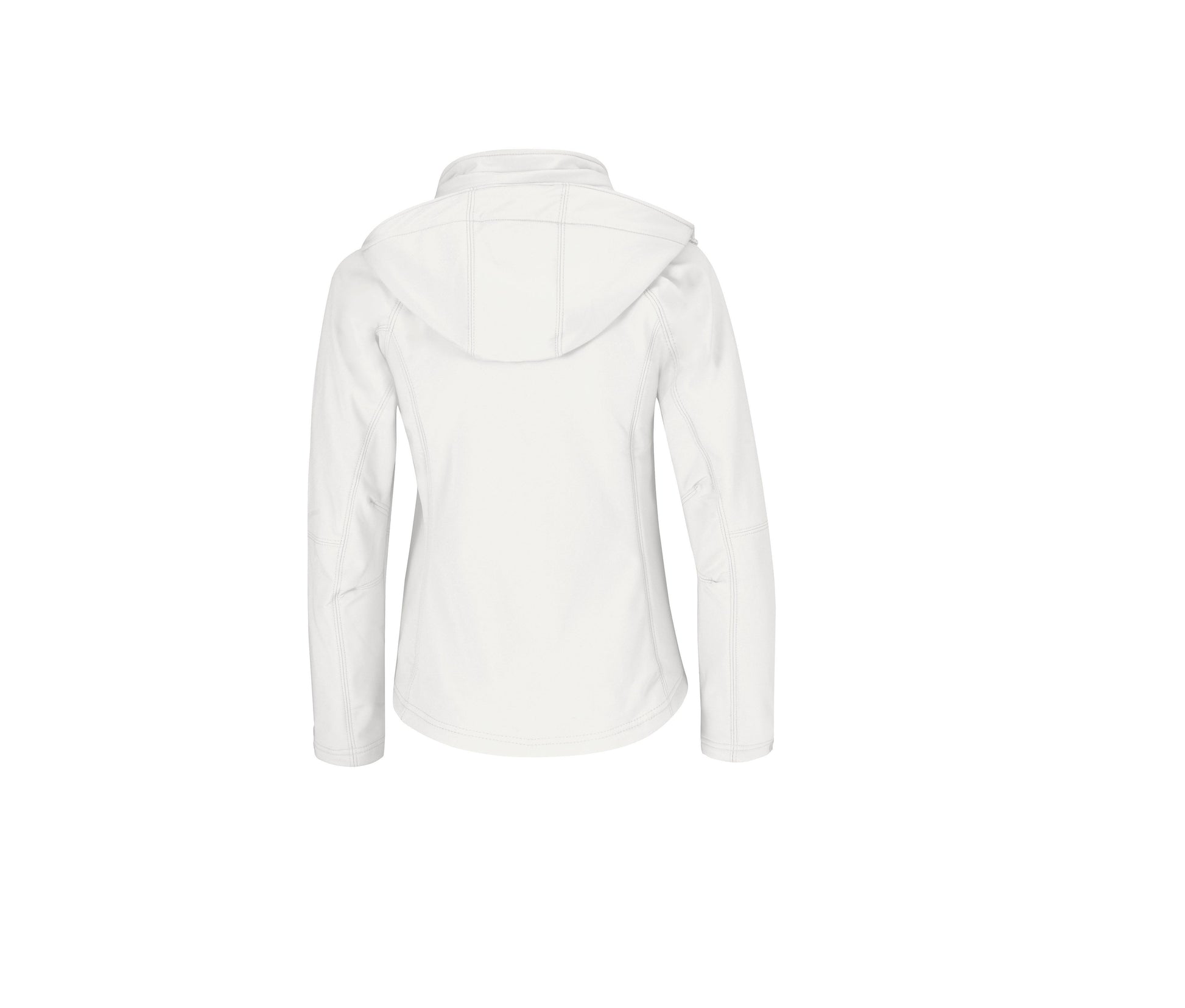 Veste Softshell Femme à Capuche - White