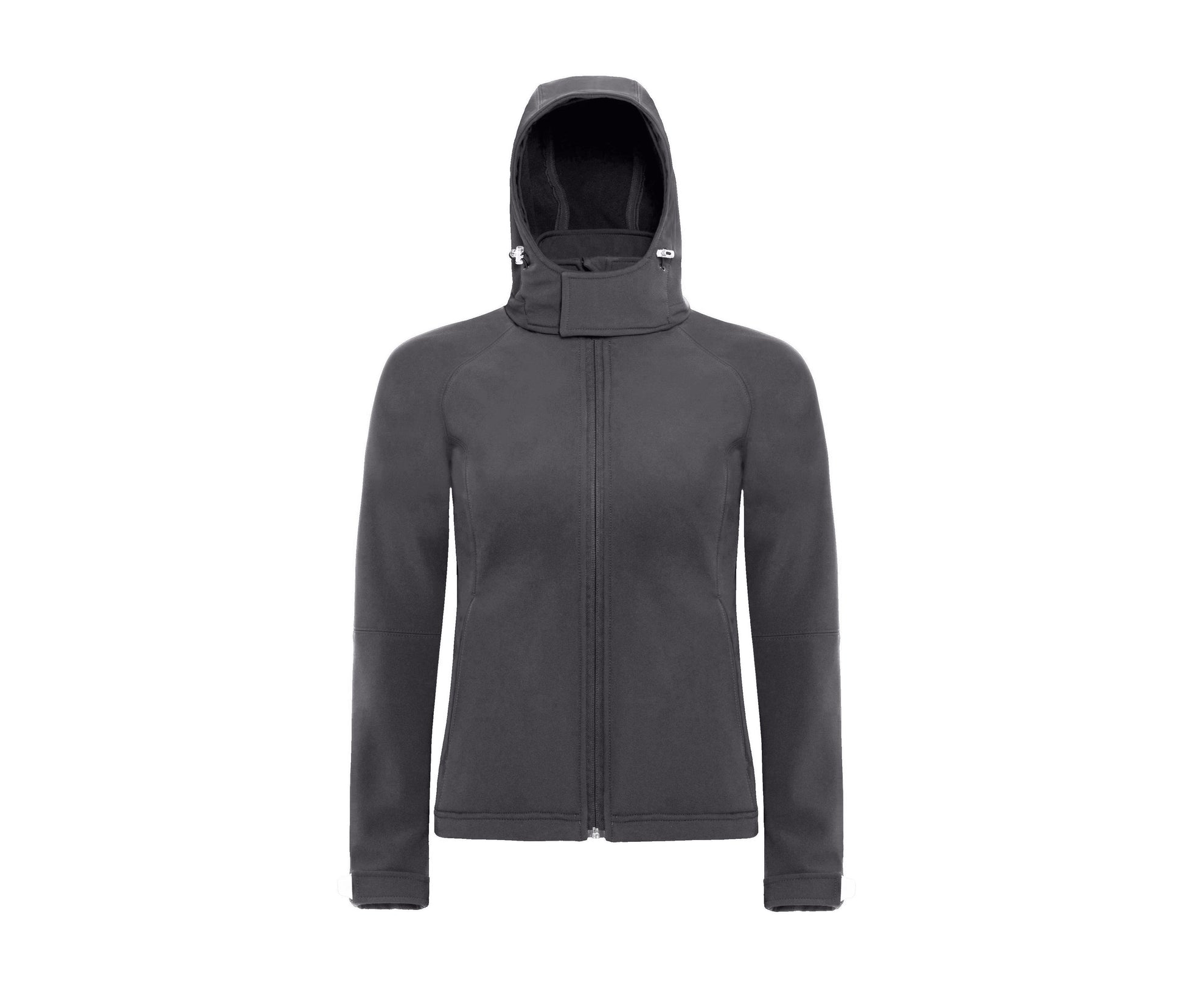 Veste Softshell Femme à Capuche - Dark Grey
