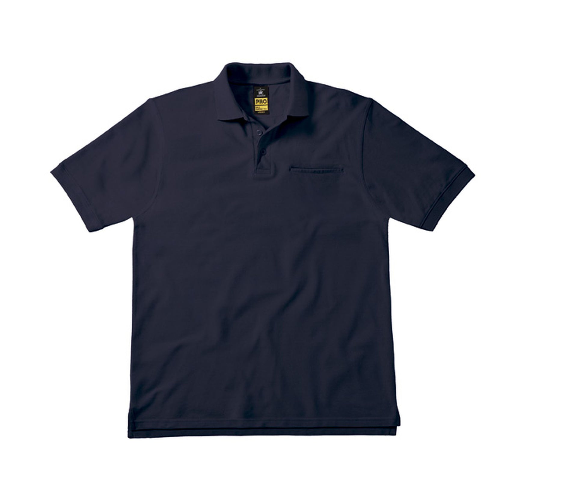 Polo 60° Polycoton Avec Poche - Navy