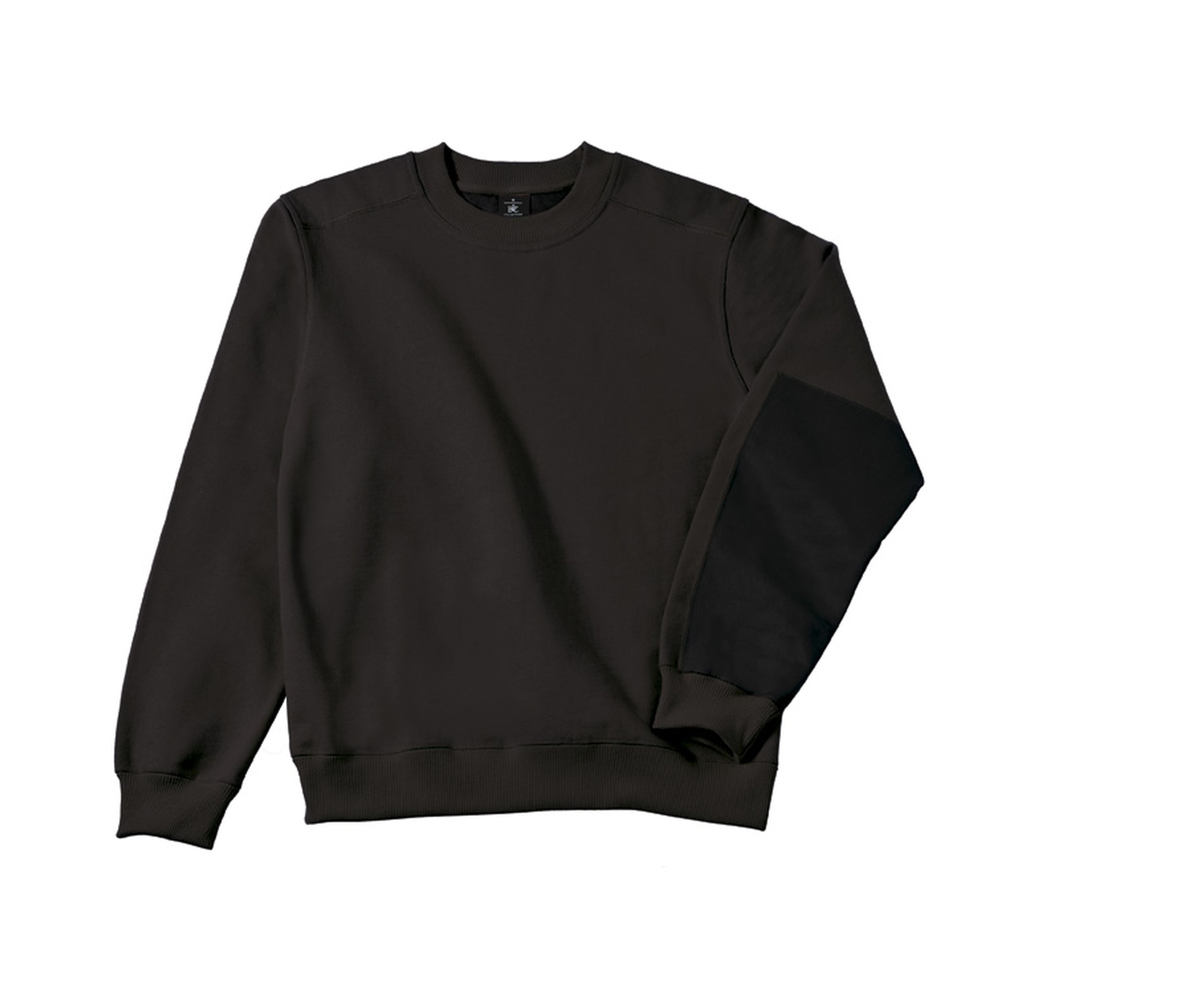 Sweat Manches Droites Lavable à 60° - Black