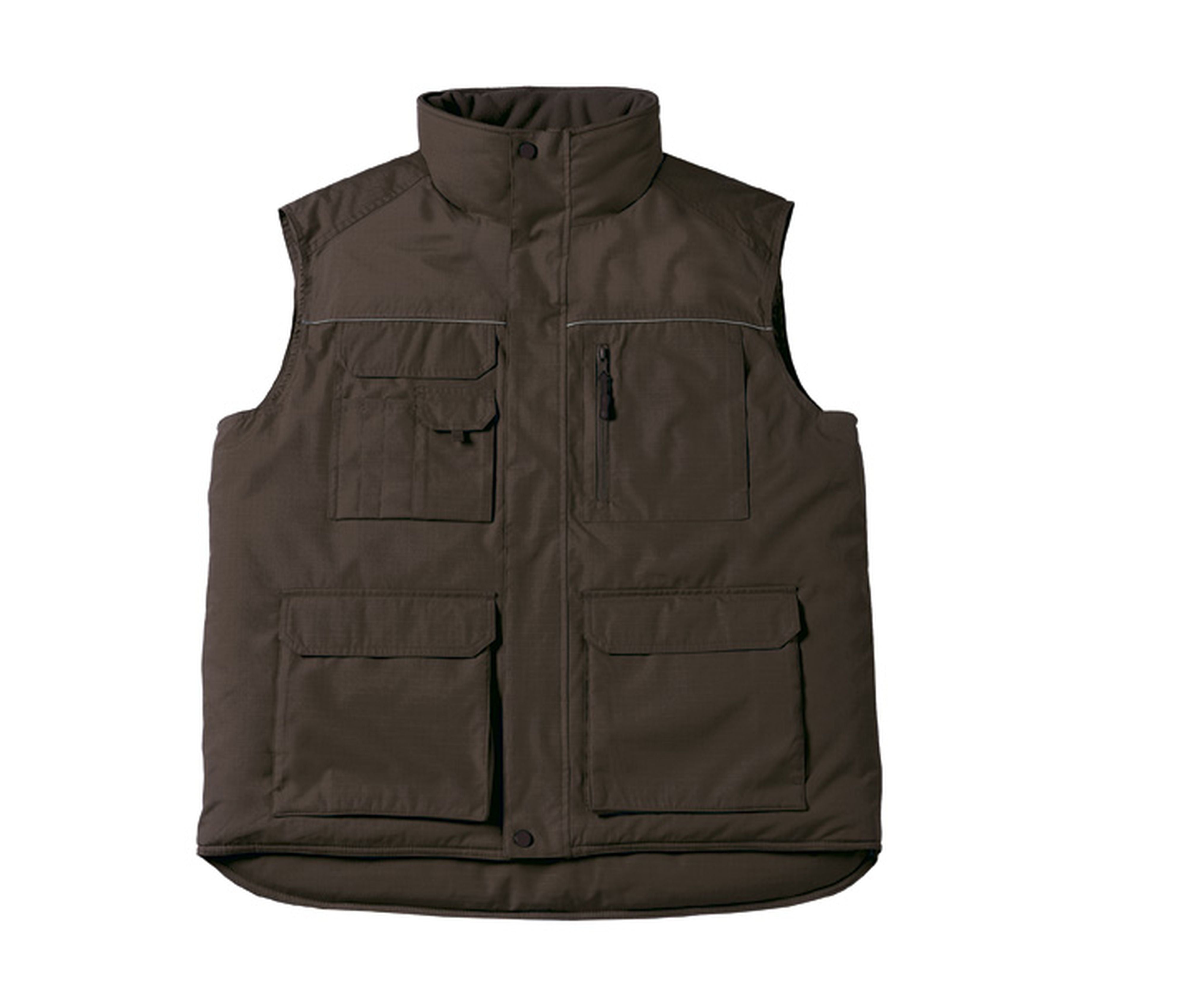 Bodywarmer Multi-Poches - Brown