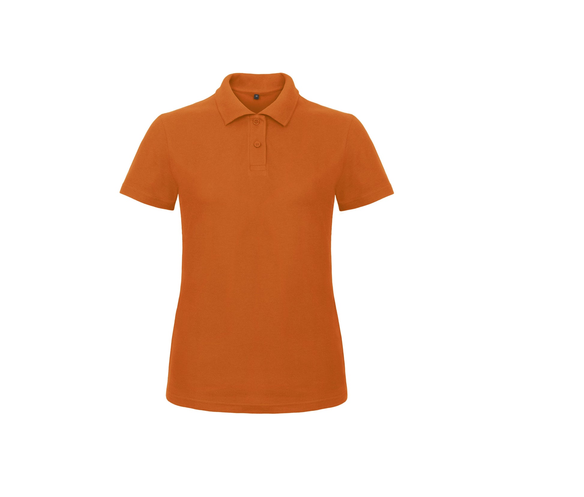 Polo Piqué Femme - Orange