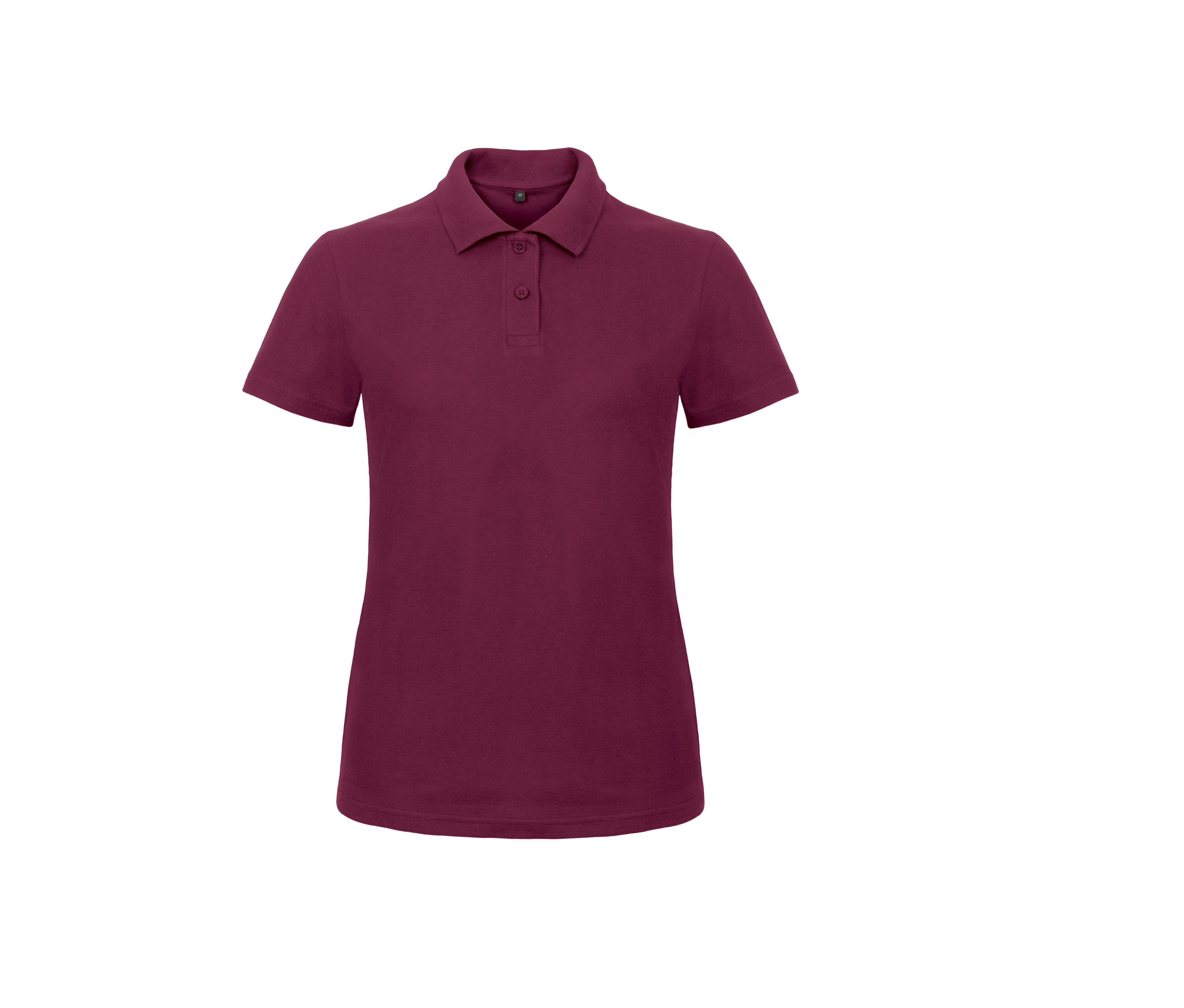 Polo Piqué Femme - Wine