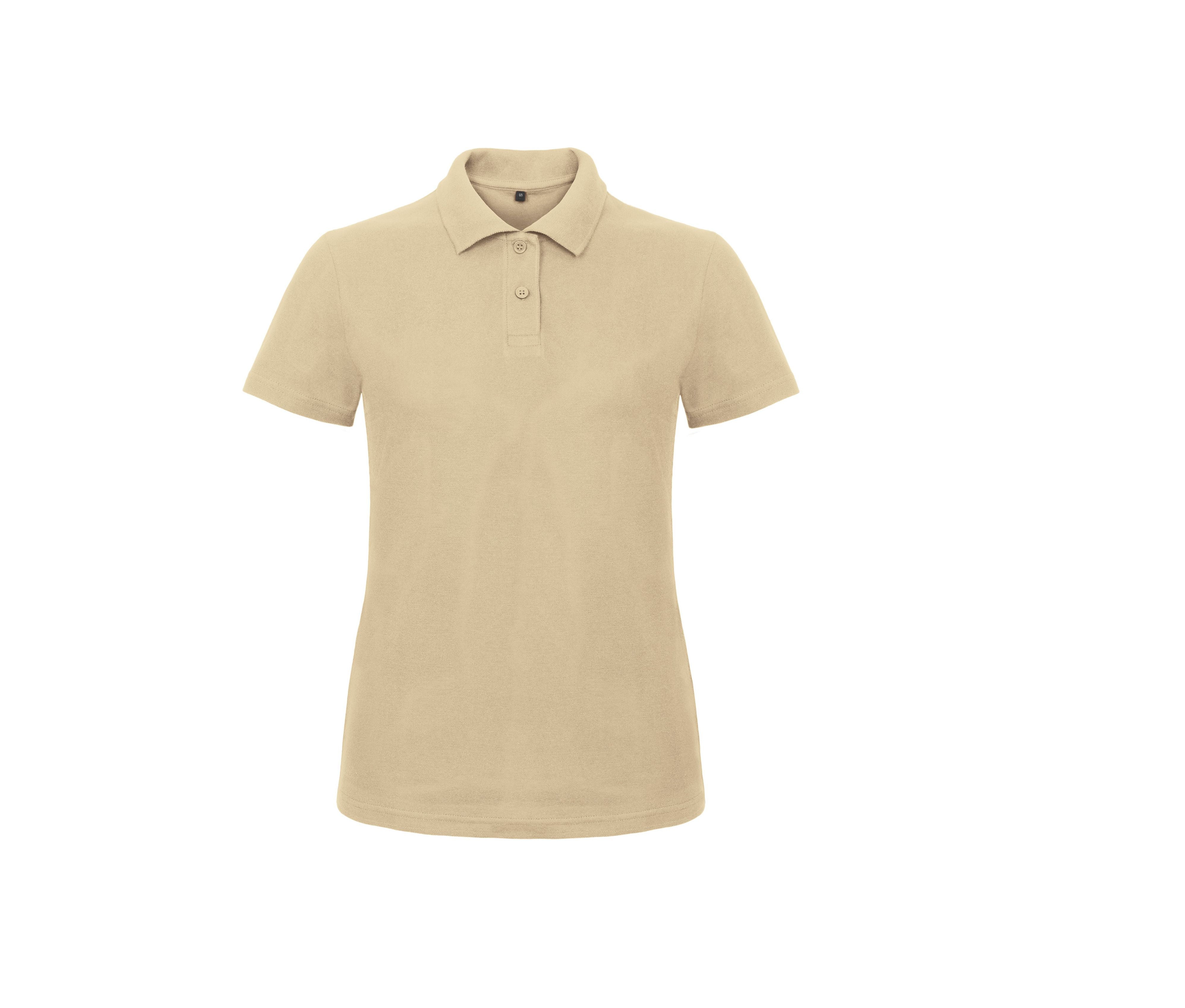Polo Piqué Femme - Sand