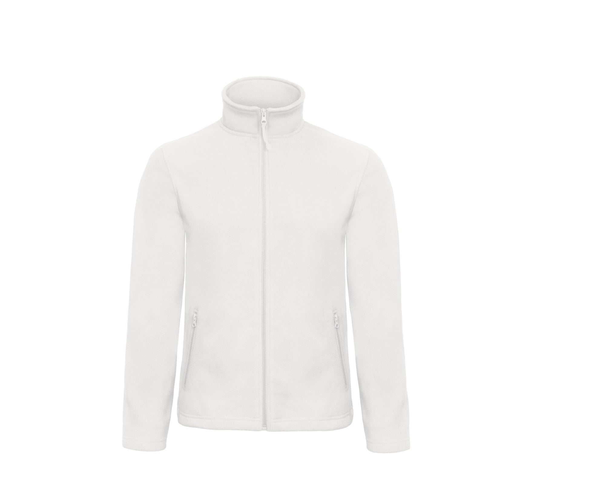 Veste Polaire Zippée Homme - White