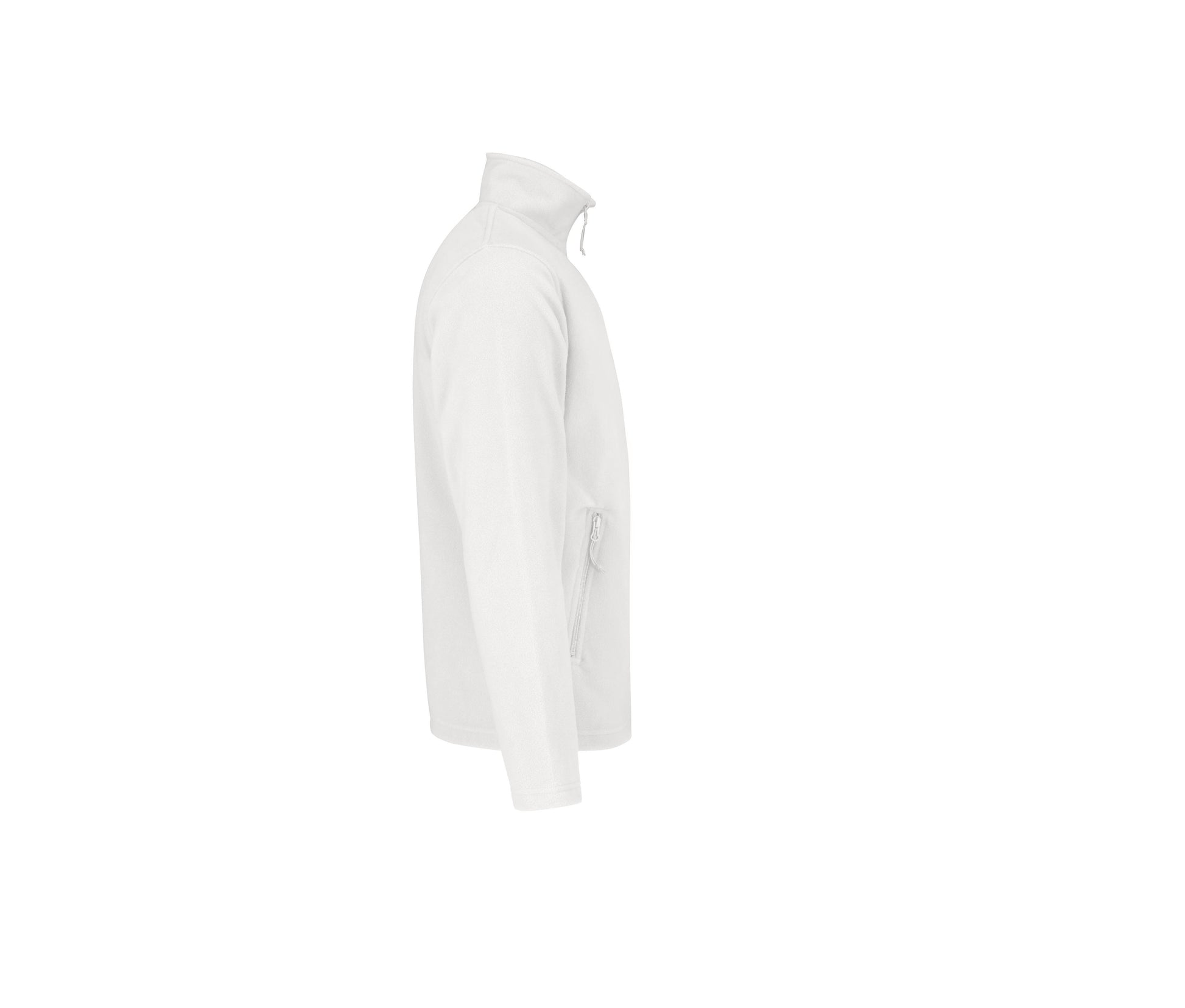 Veste Polaire Zippée Homme - White