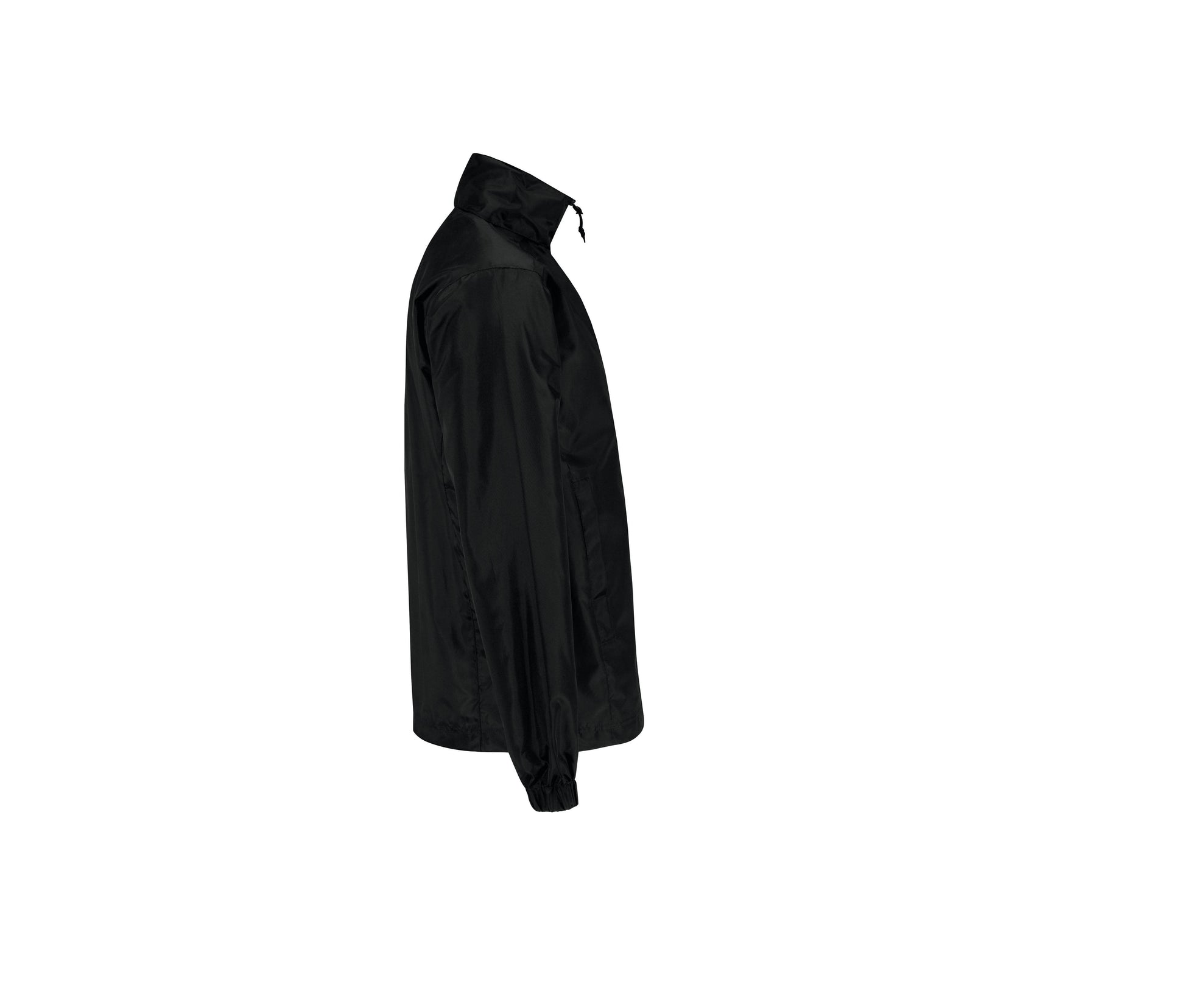 Coupe-Vent Doublé Tricot - Black
