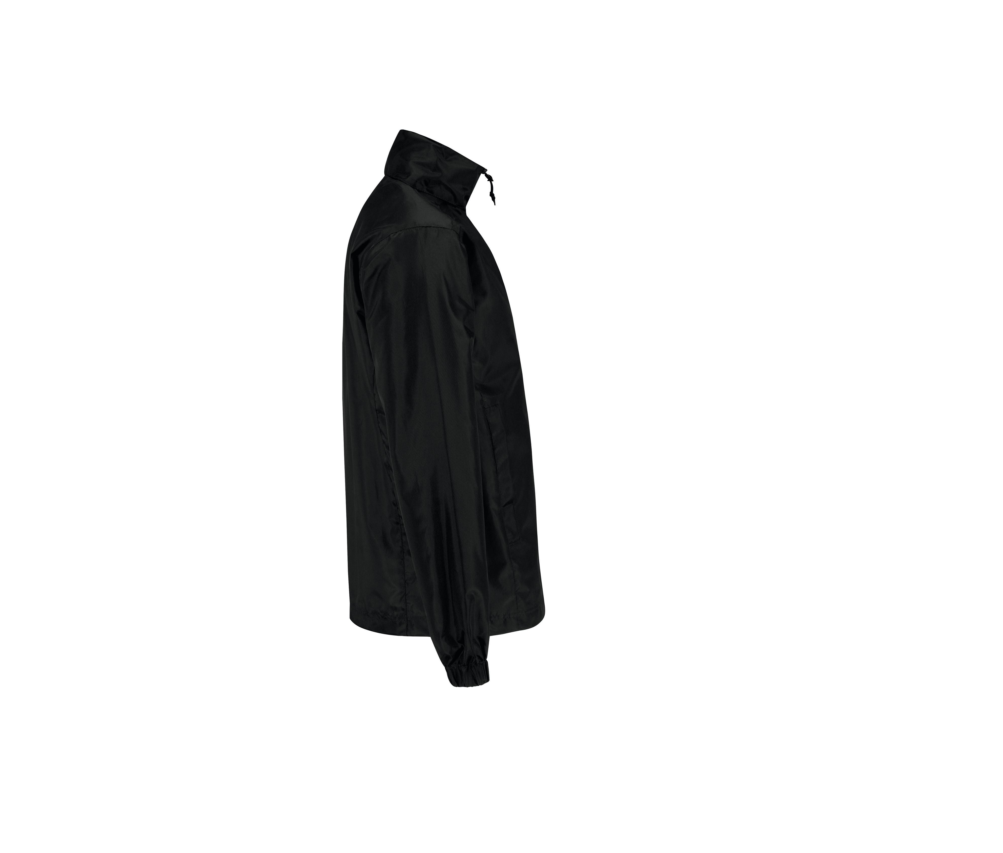 Coupe-Vent Doublé Tricot - Black