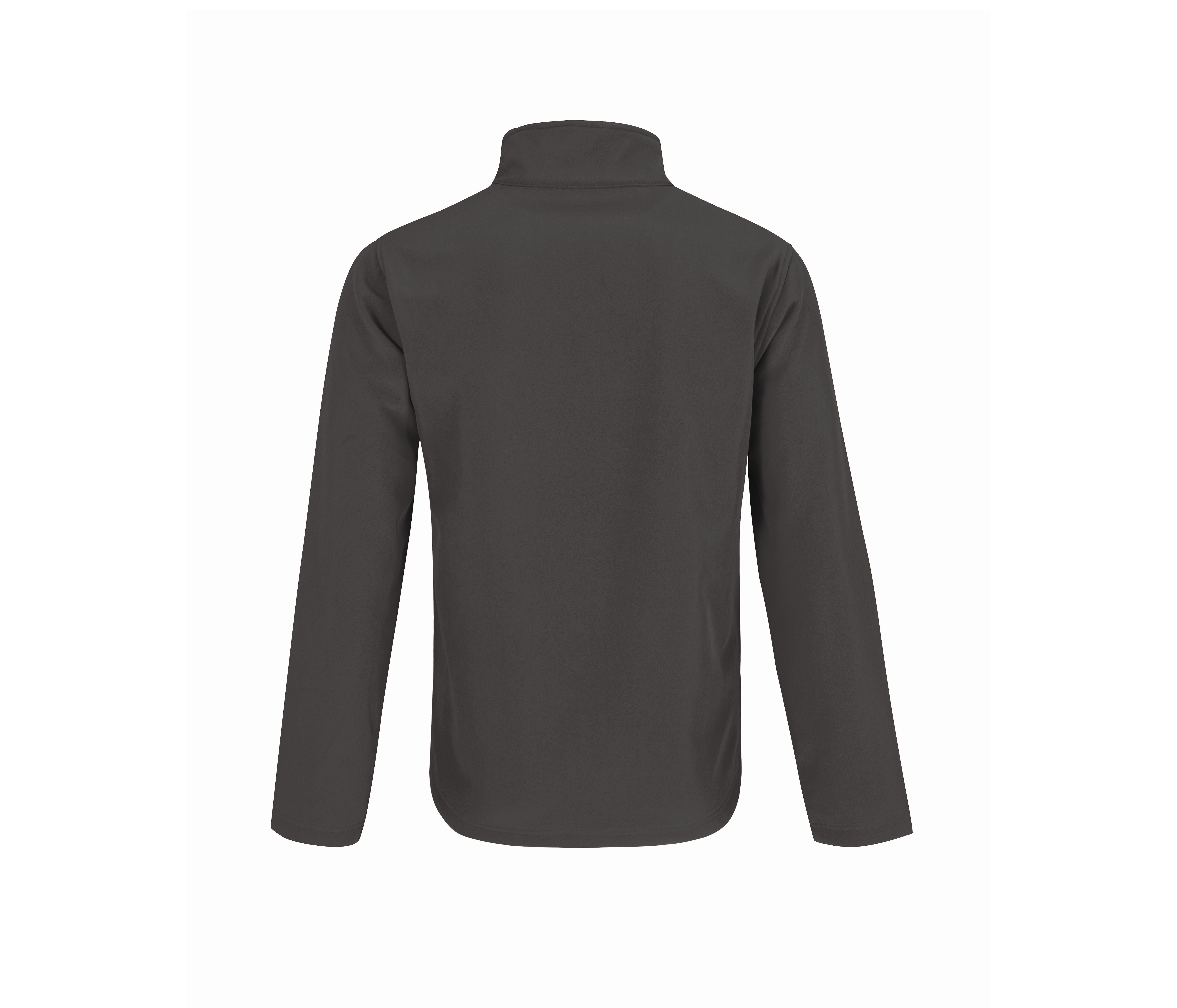 Veste Softshell Homme Id.701 - Dark Grey/orange
