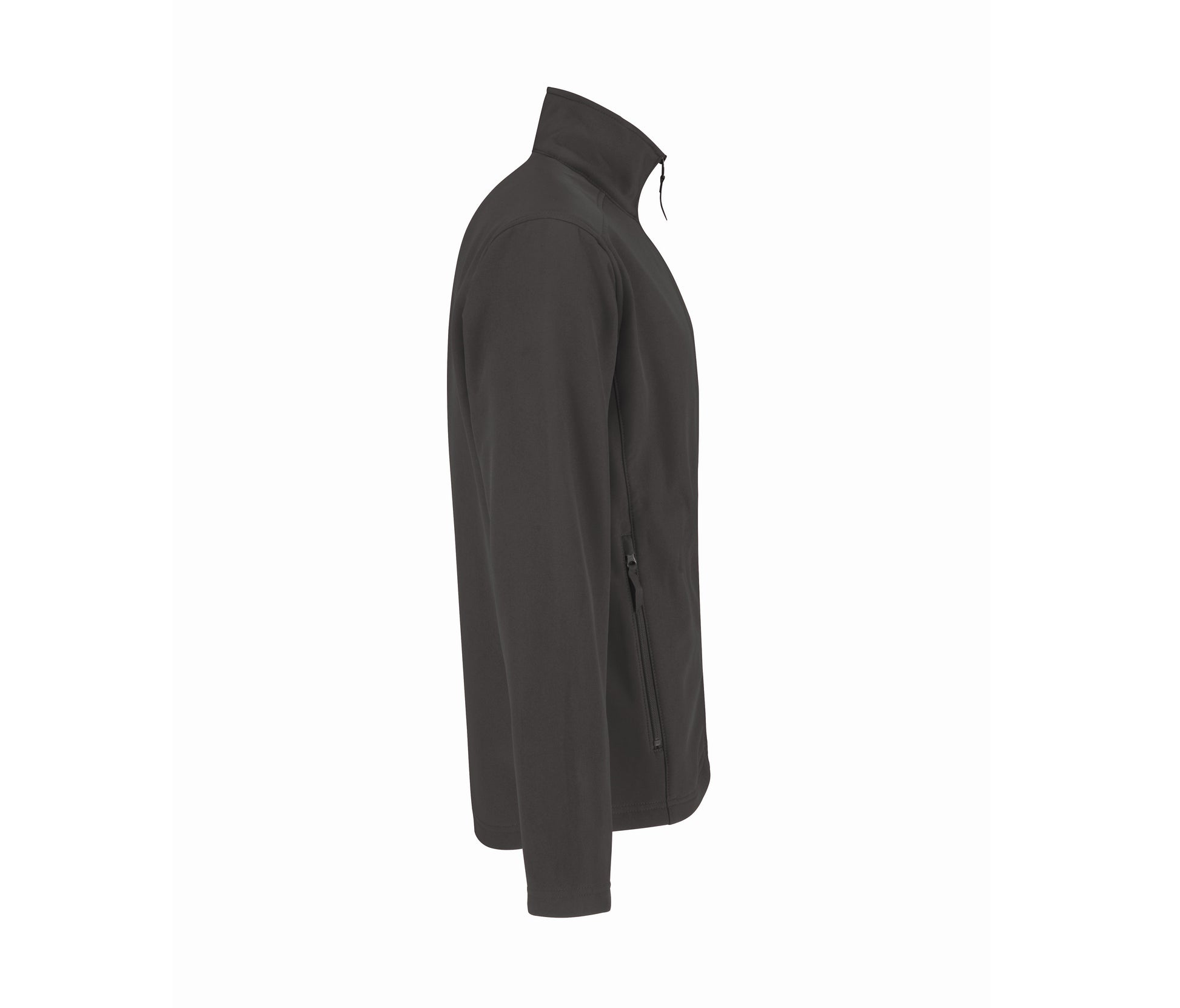Veste Softshell Homme Id.701 - Dark Grey/orange
