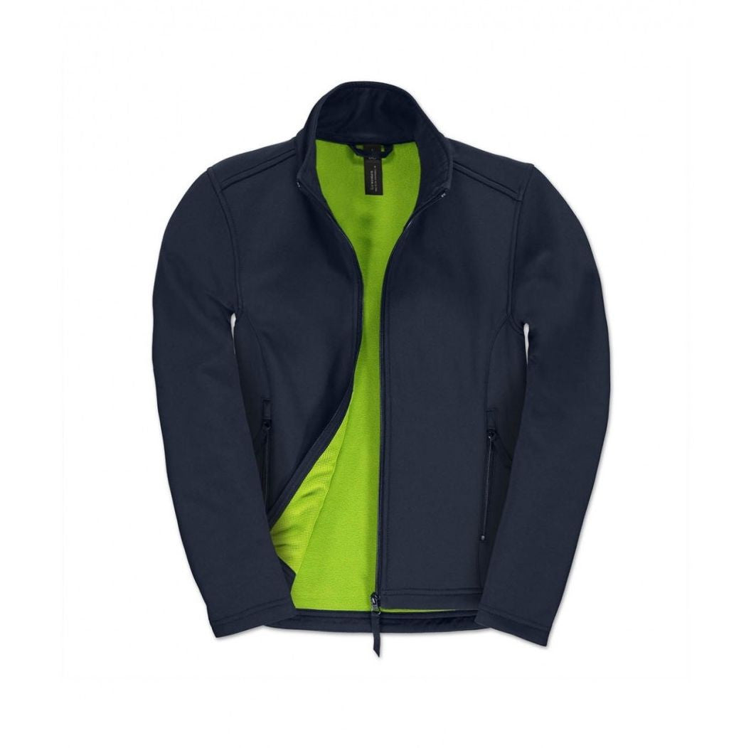 Veste Softshell Femme Id.701 - Navy/lime