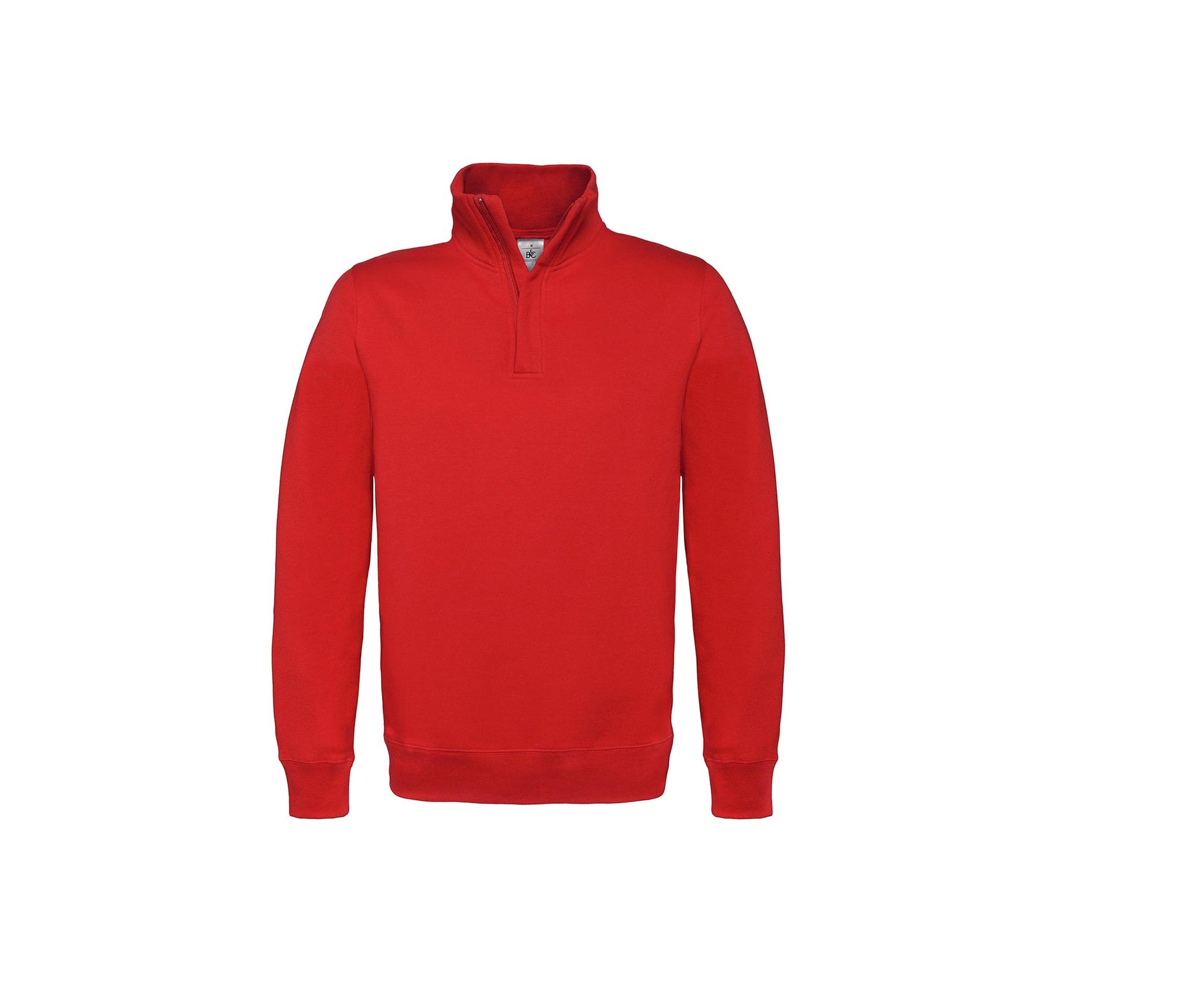 Sweat Col Zippé - Red