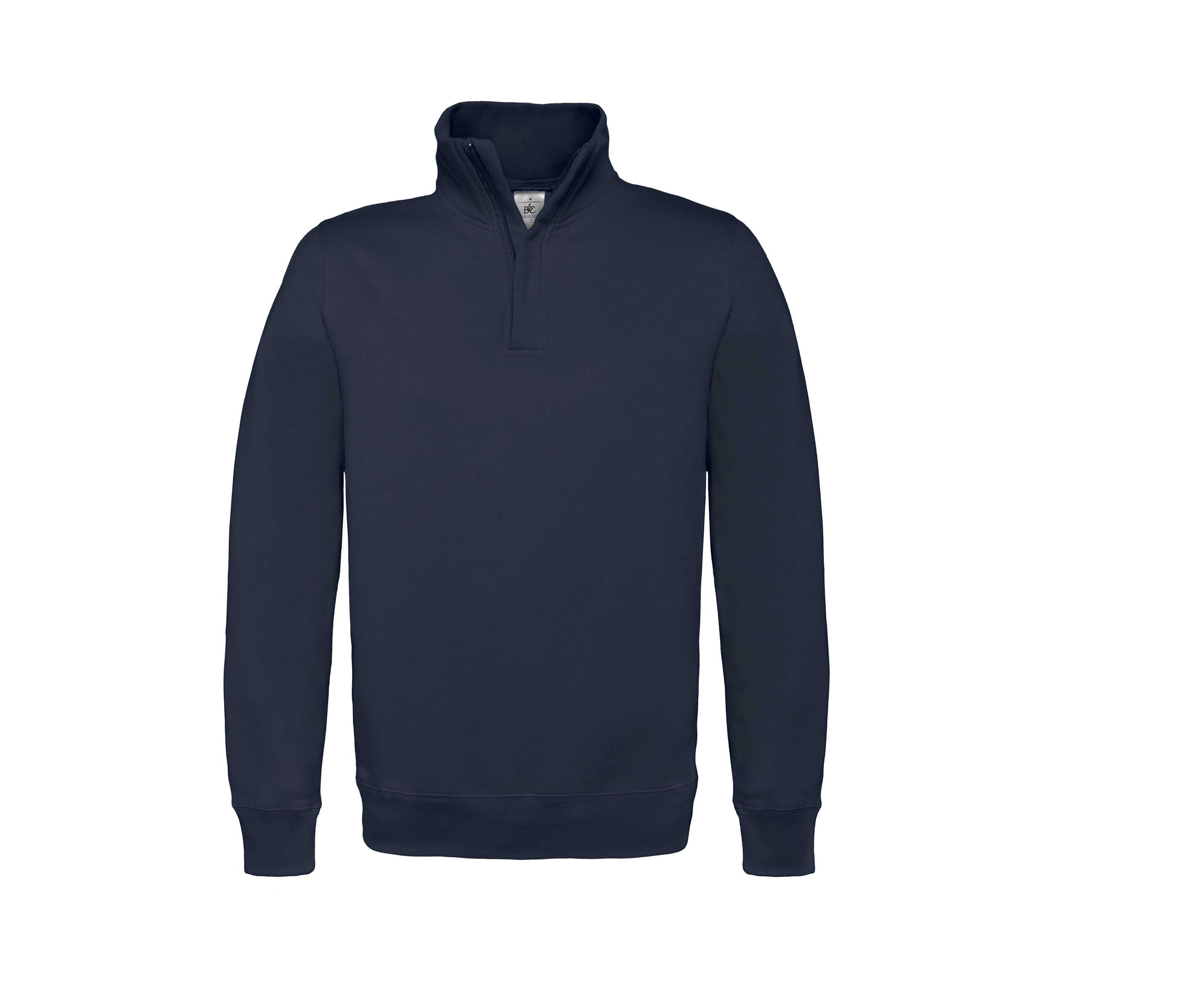 Sweat Col Zippé - Navy