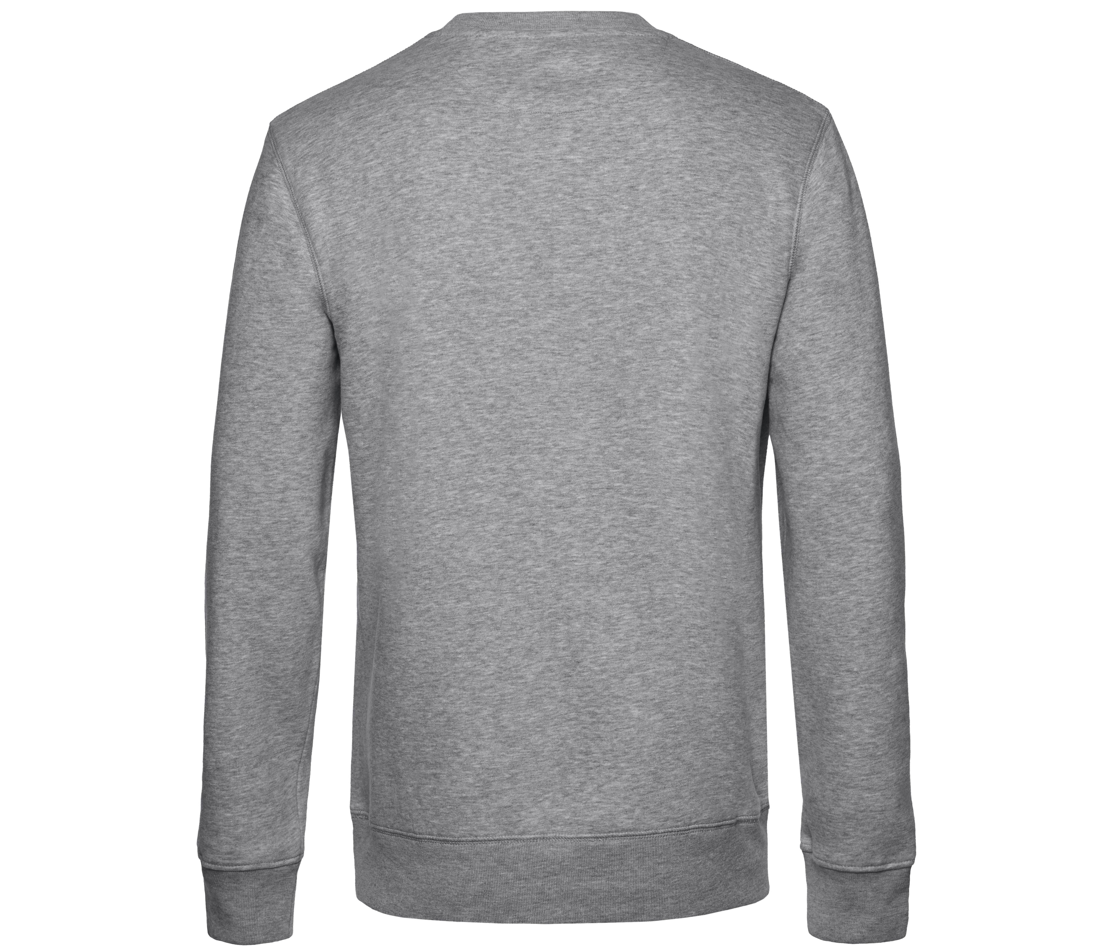Sweat Manches Droites 280 King - Heather Grey