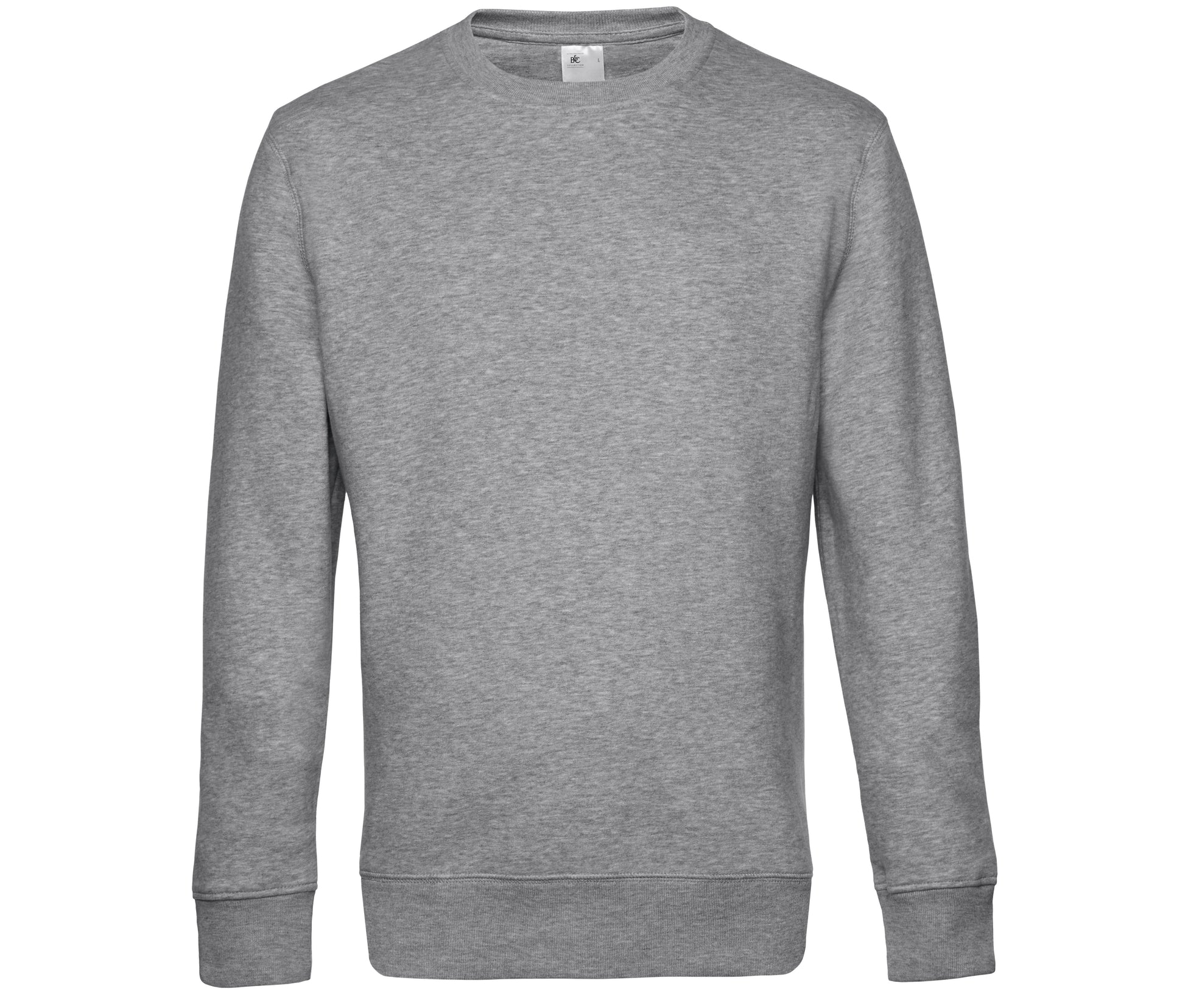 Sweat Manches Droites 280 King - Heather Grey