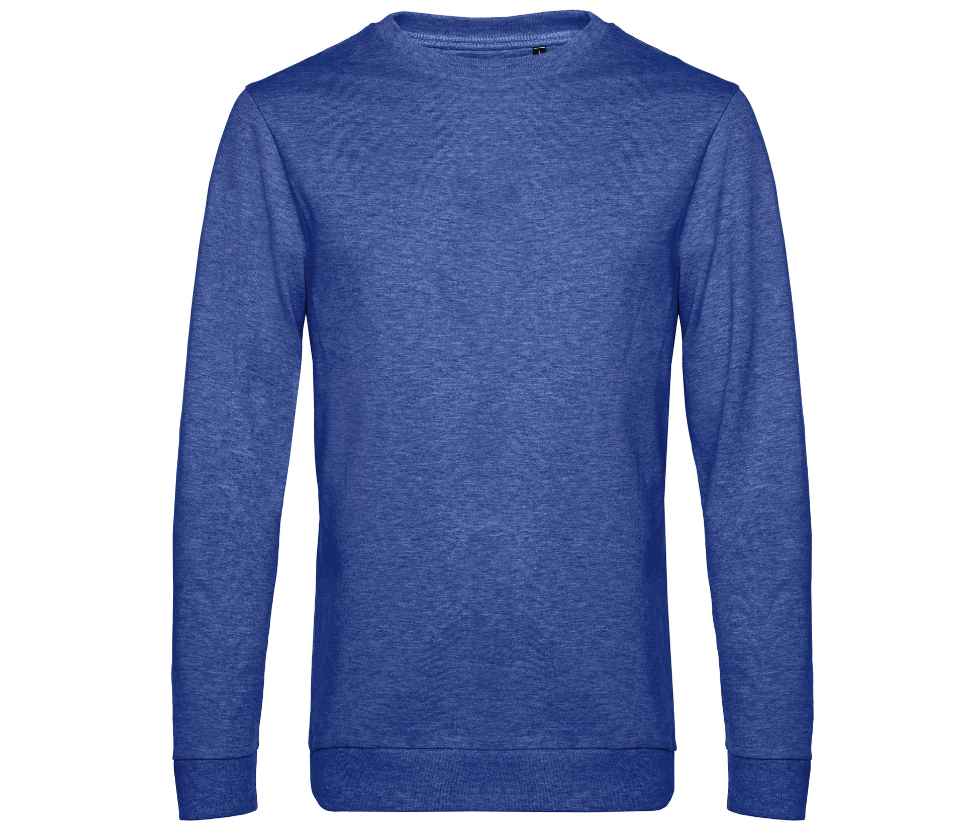 Sweat Col Rond # - Heather Royal Blue