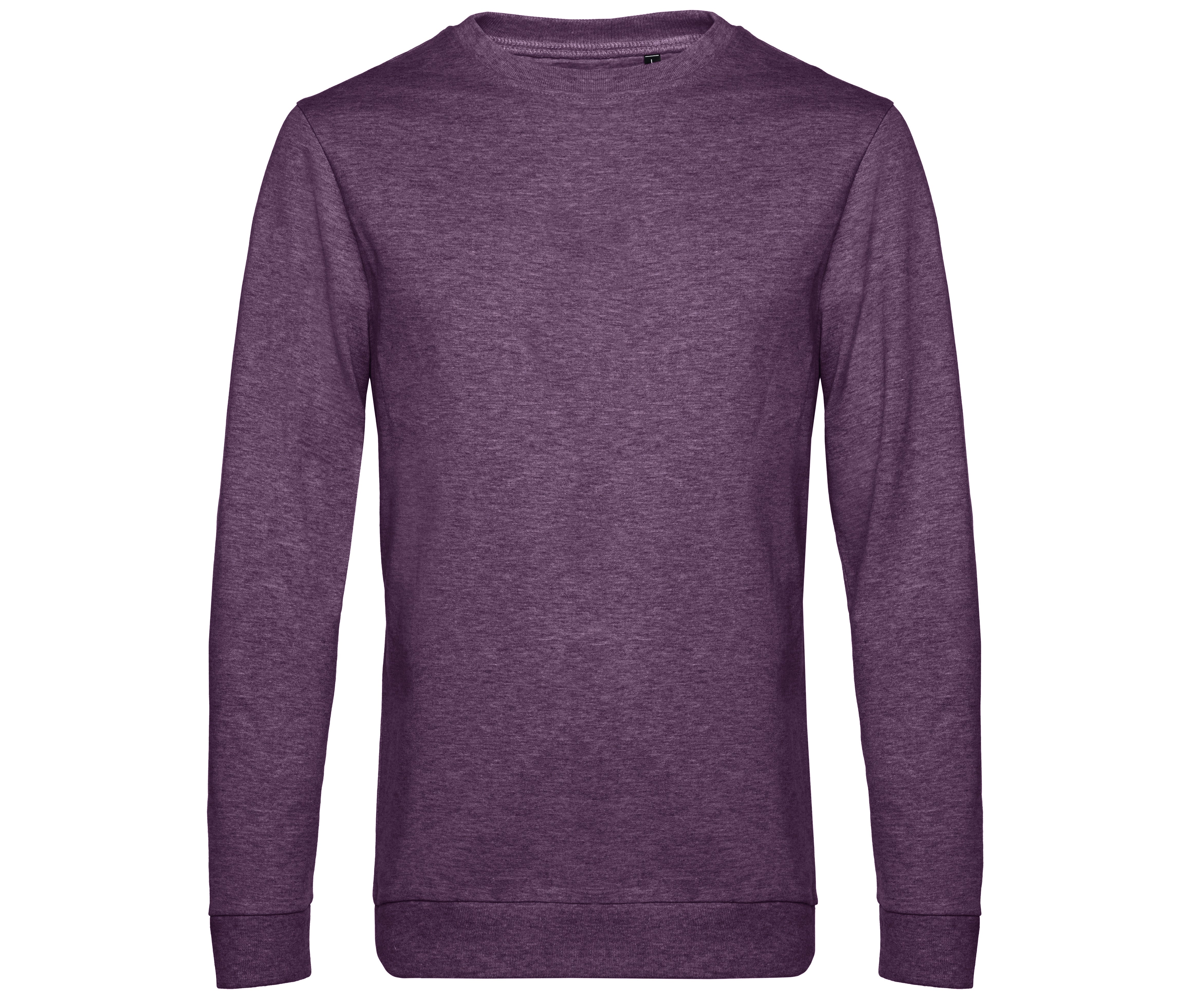 Sweat Col Rond # - Heather Purple