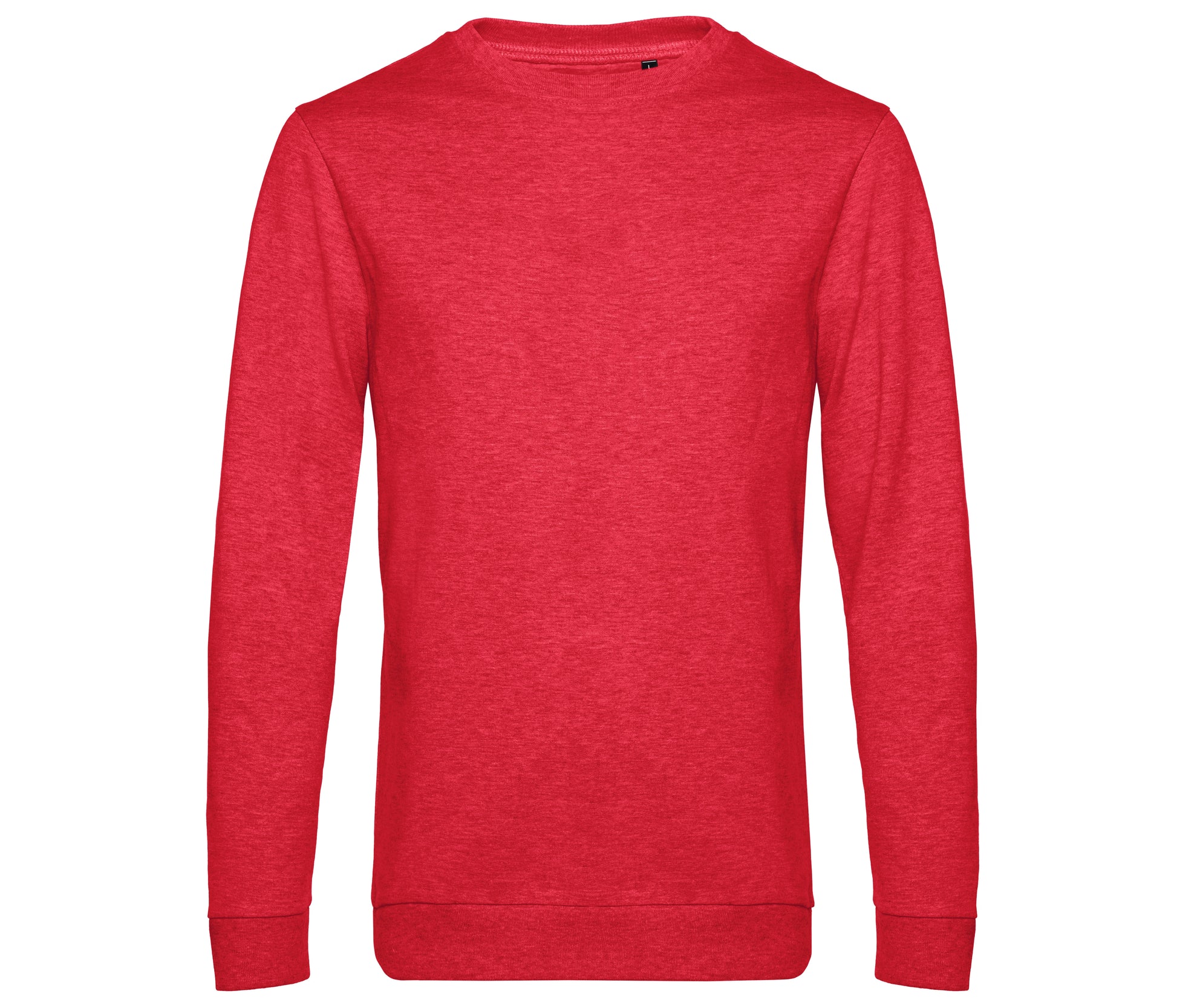 Sweat Col Rond # - Heather Red