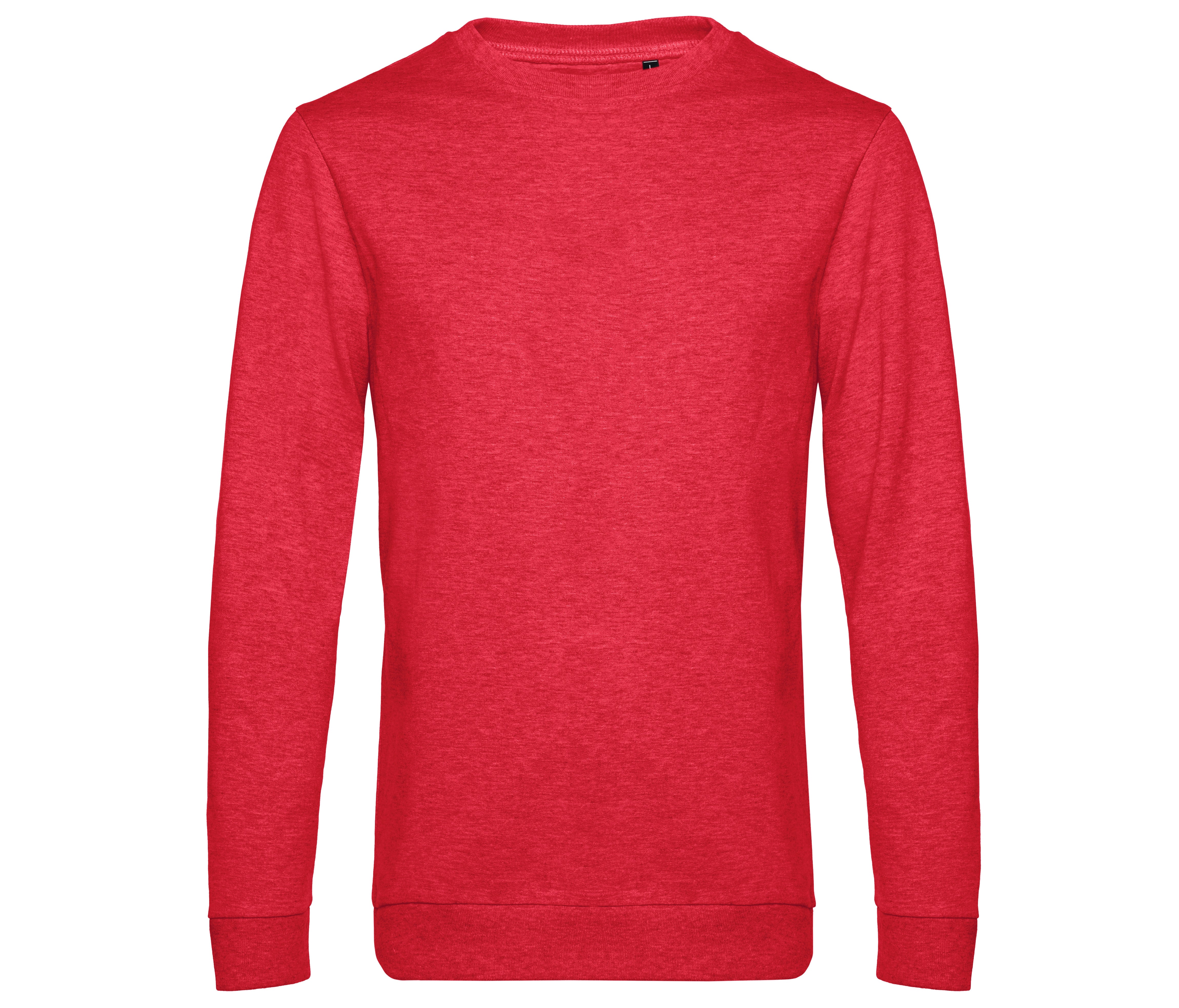 Sweat Col Rond # - Heather Red