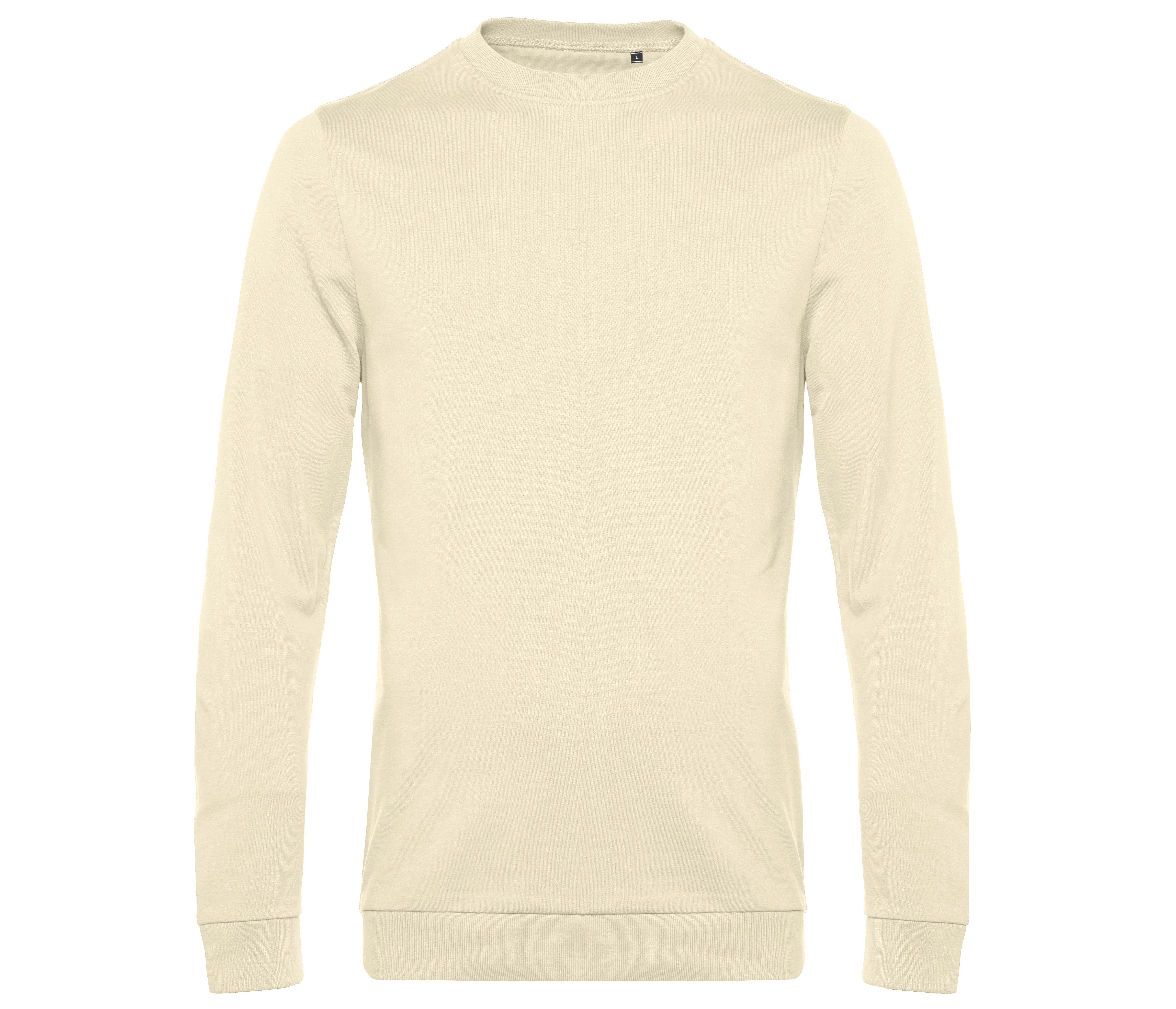 Sweat Col Rond # - Pale Yellow