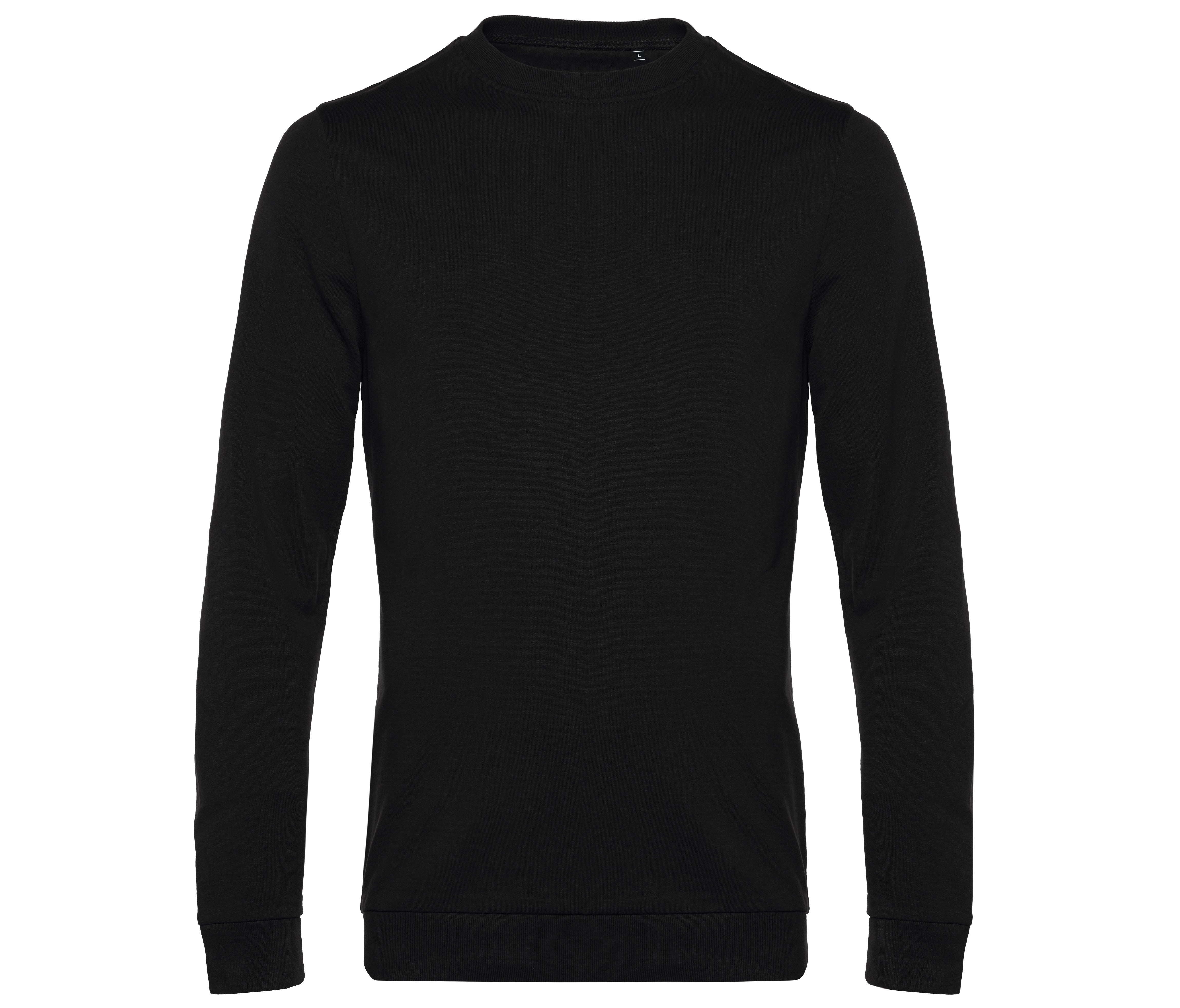 Sweat Col Rond # - Black Pure