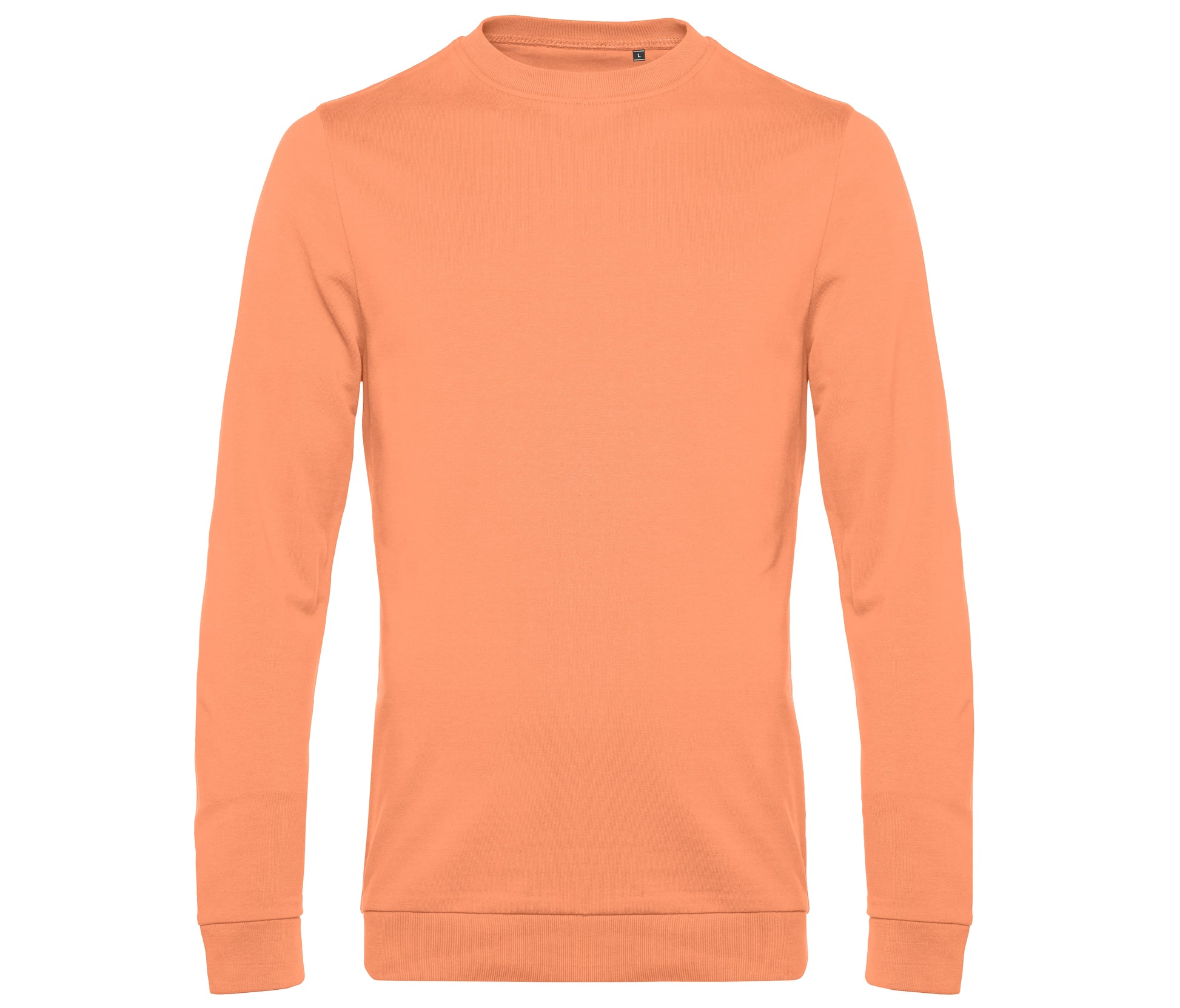 Sweat Col Rond # - Melon Orange