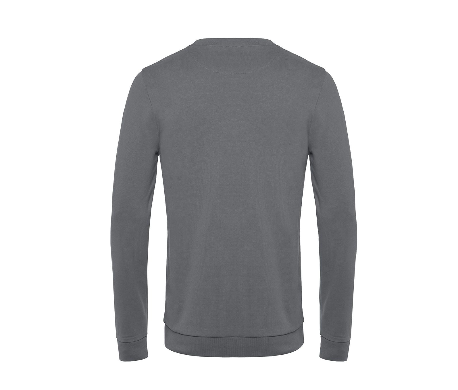 Sweat Col Rond # - Elephant Grey