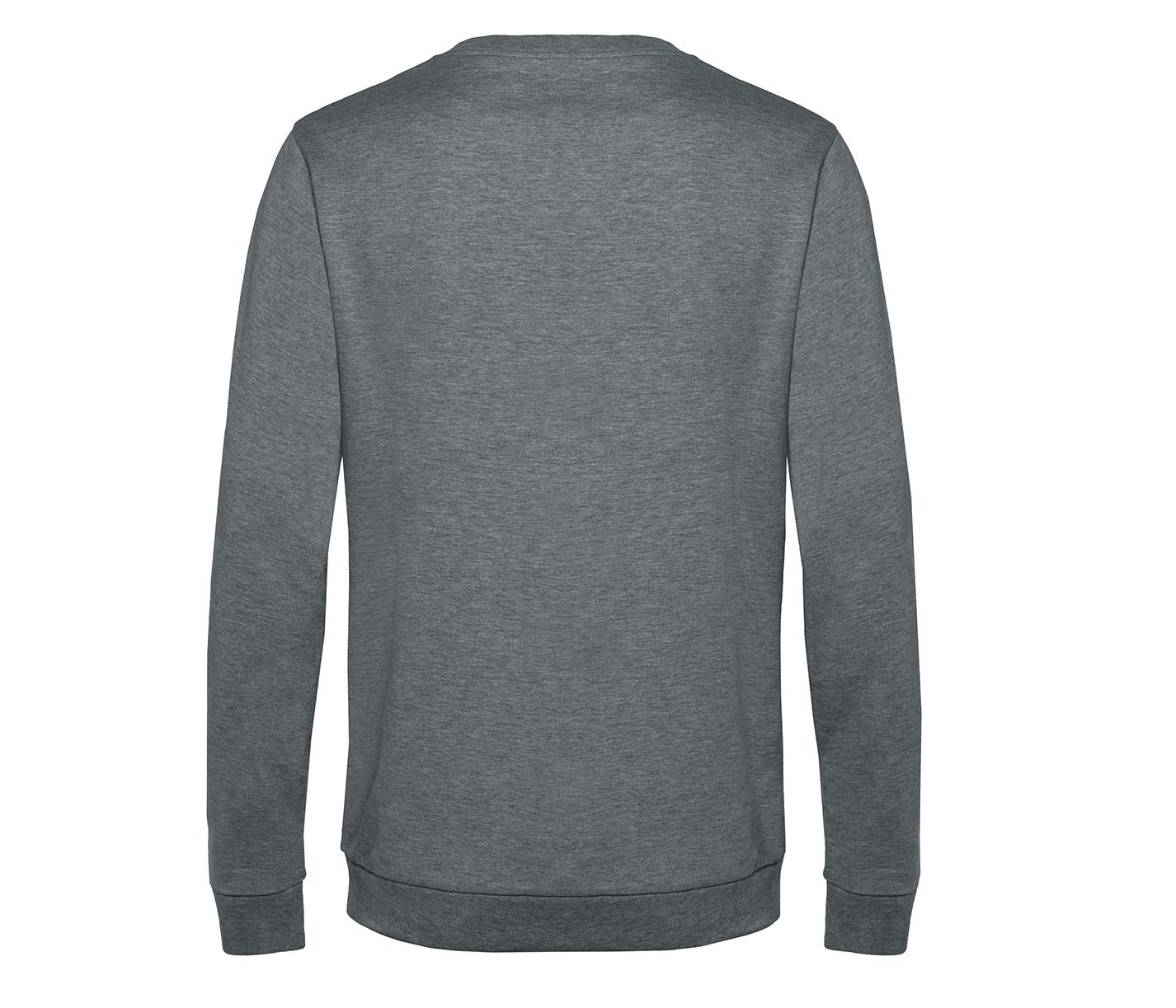 Sweat Col Rond # - Heather Mid Grey