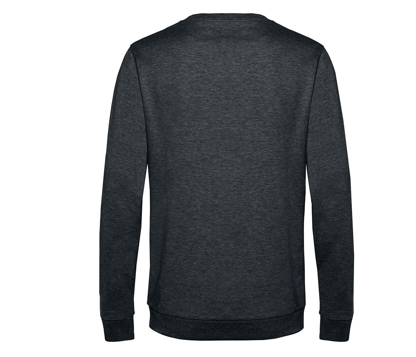 Sweat Col Rond # - Heather Asphalt