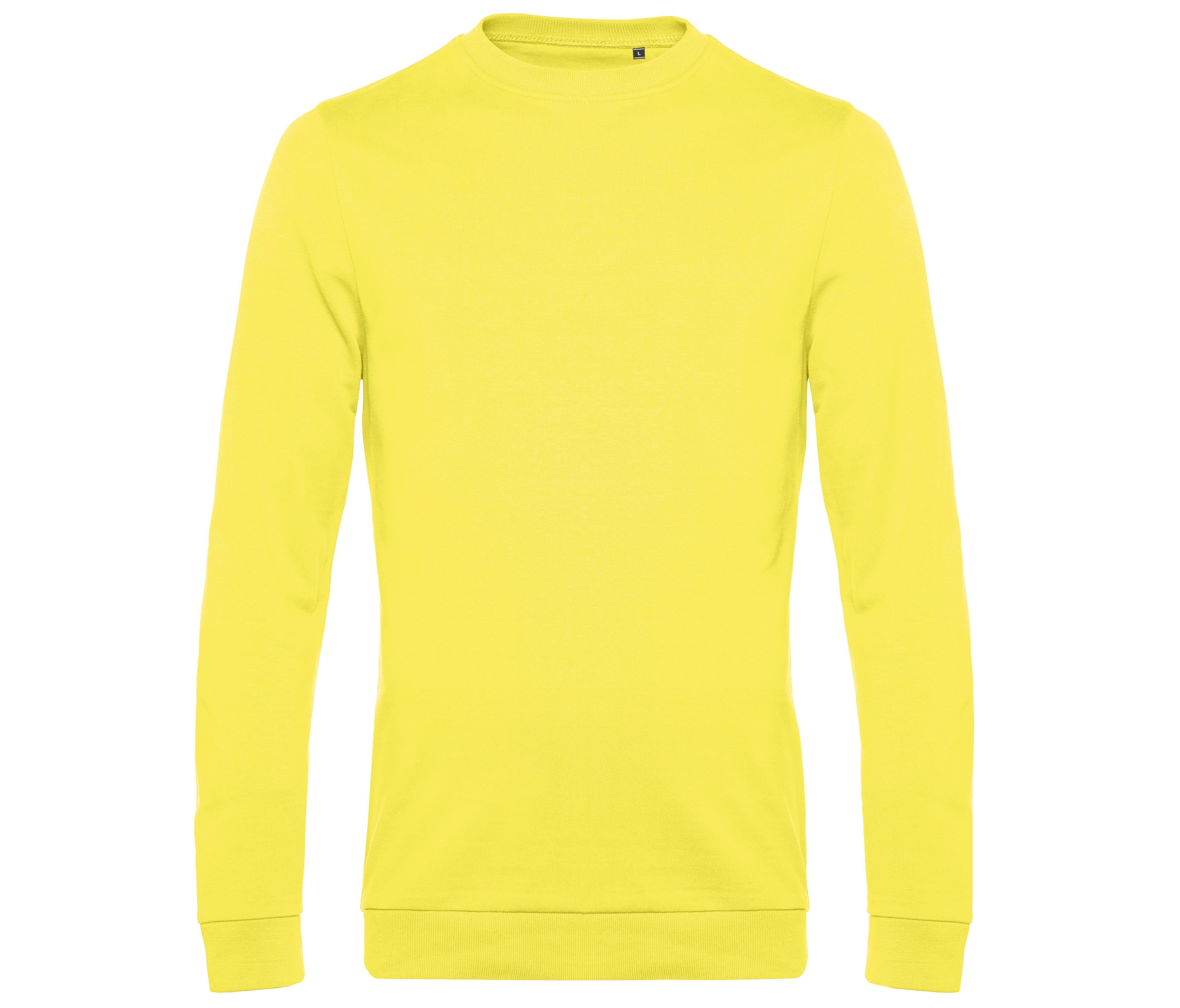 Sweat Col Rond # - Solar Yellow