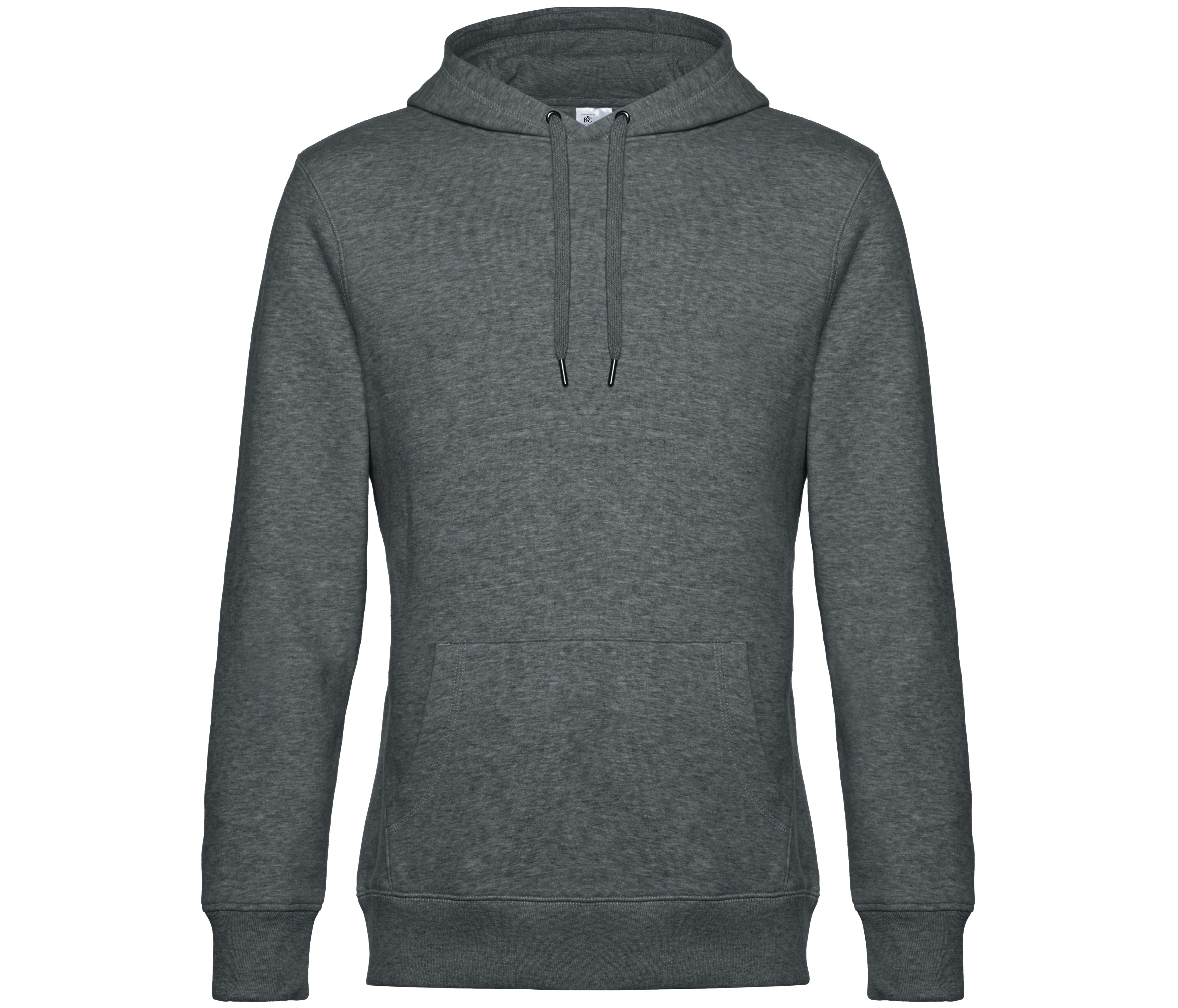 Sweat Capuche King - Heather Mid Grey
