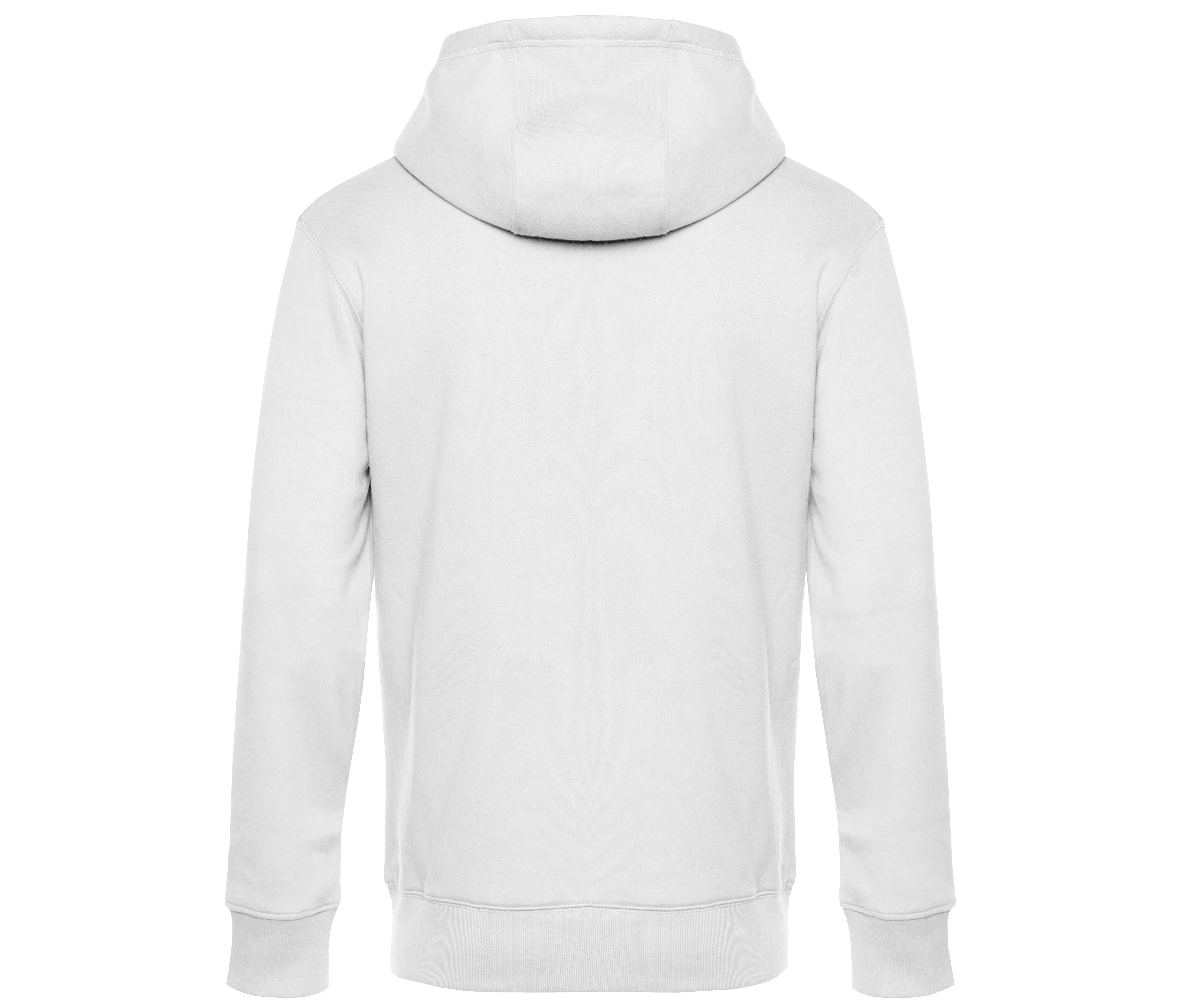 Sweat Capuche Zippé King - White