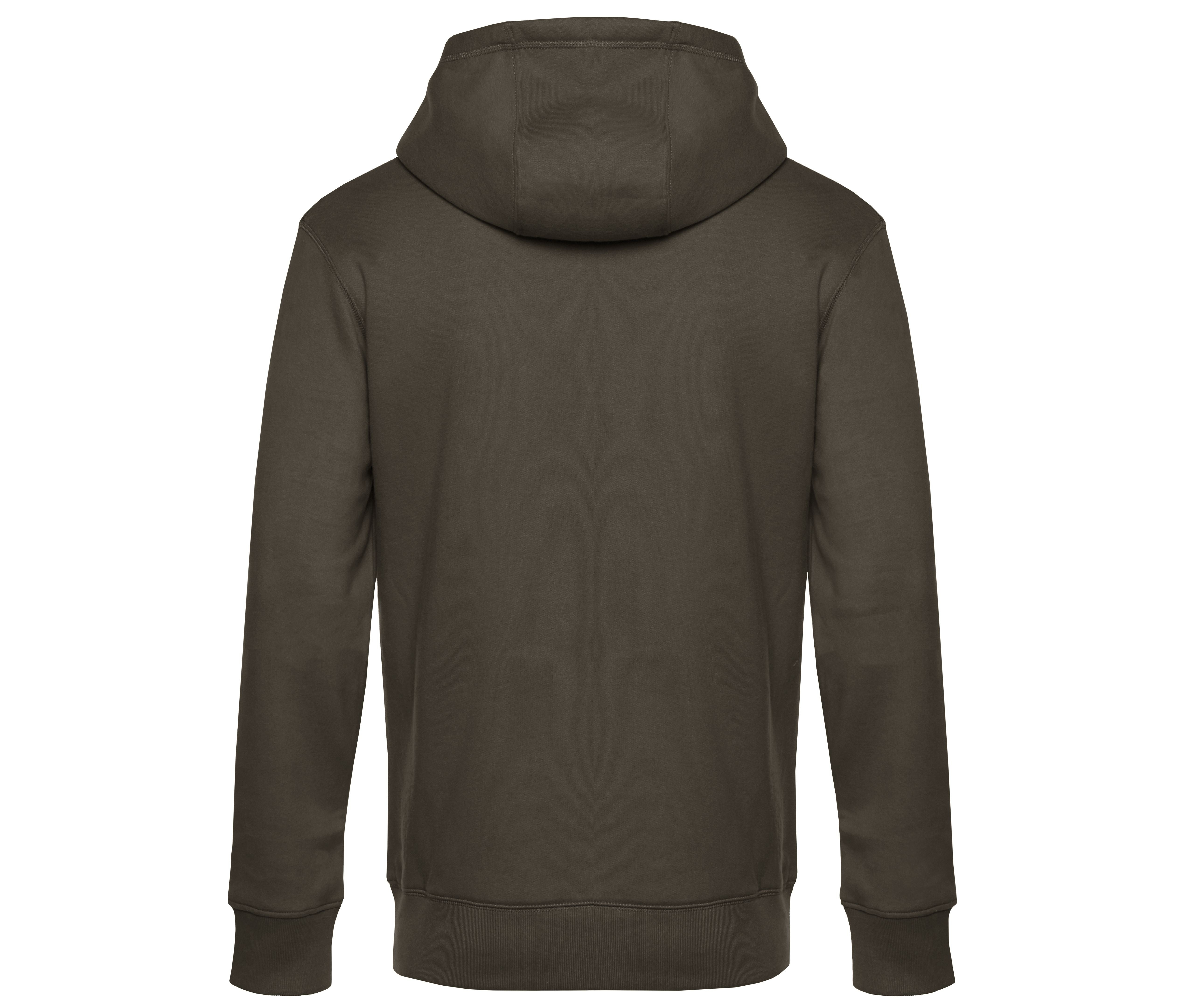 Sweat Capuche Zippé King - Khaki